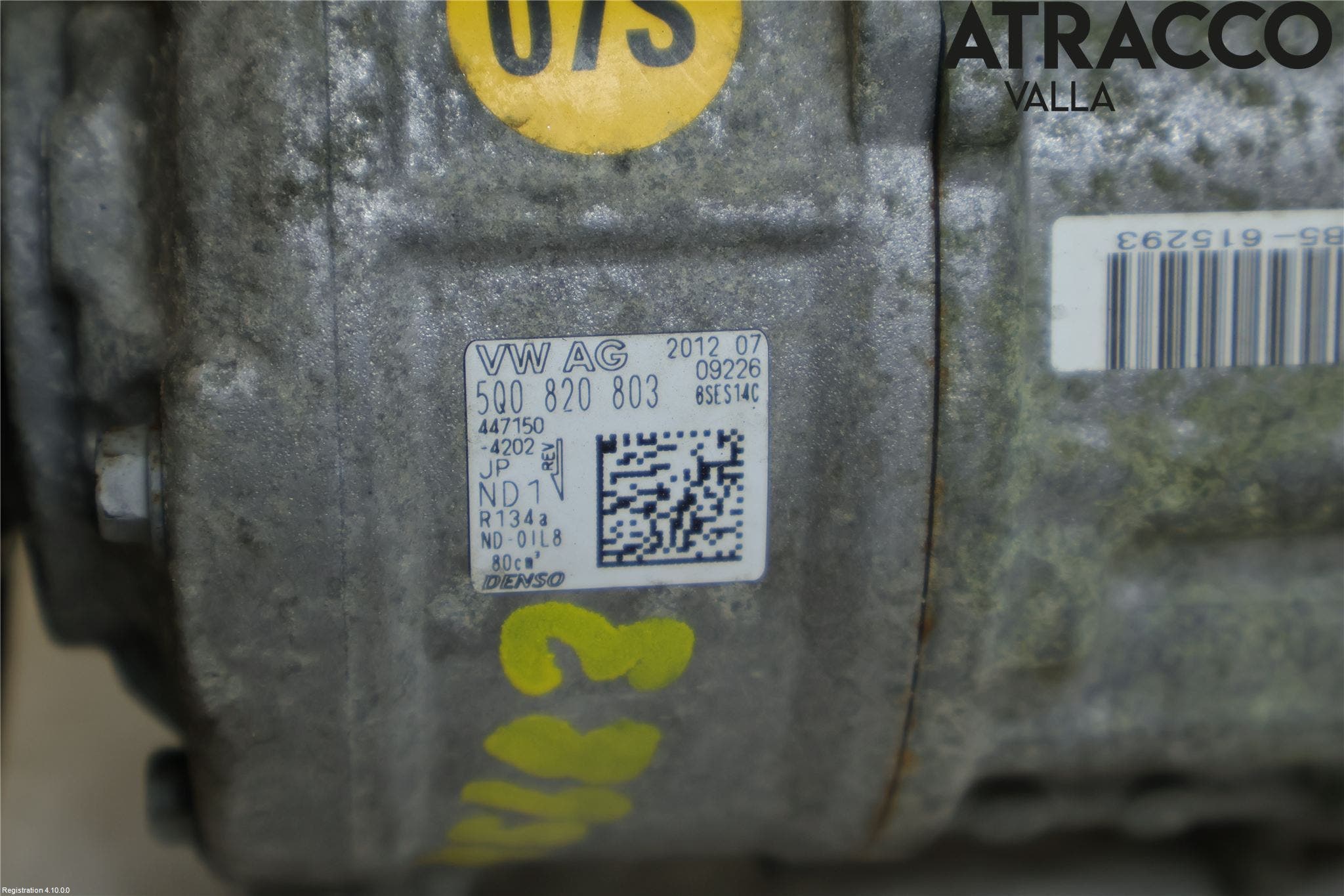 Volkswagen VW GOLF / E-GOLF VII 13-20 Ac Kompressor