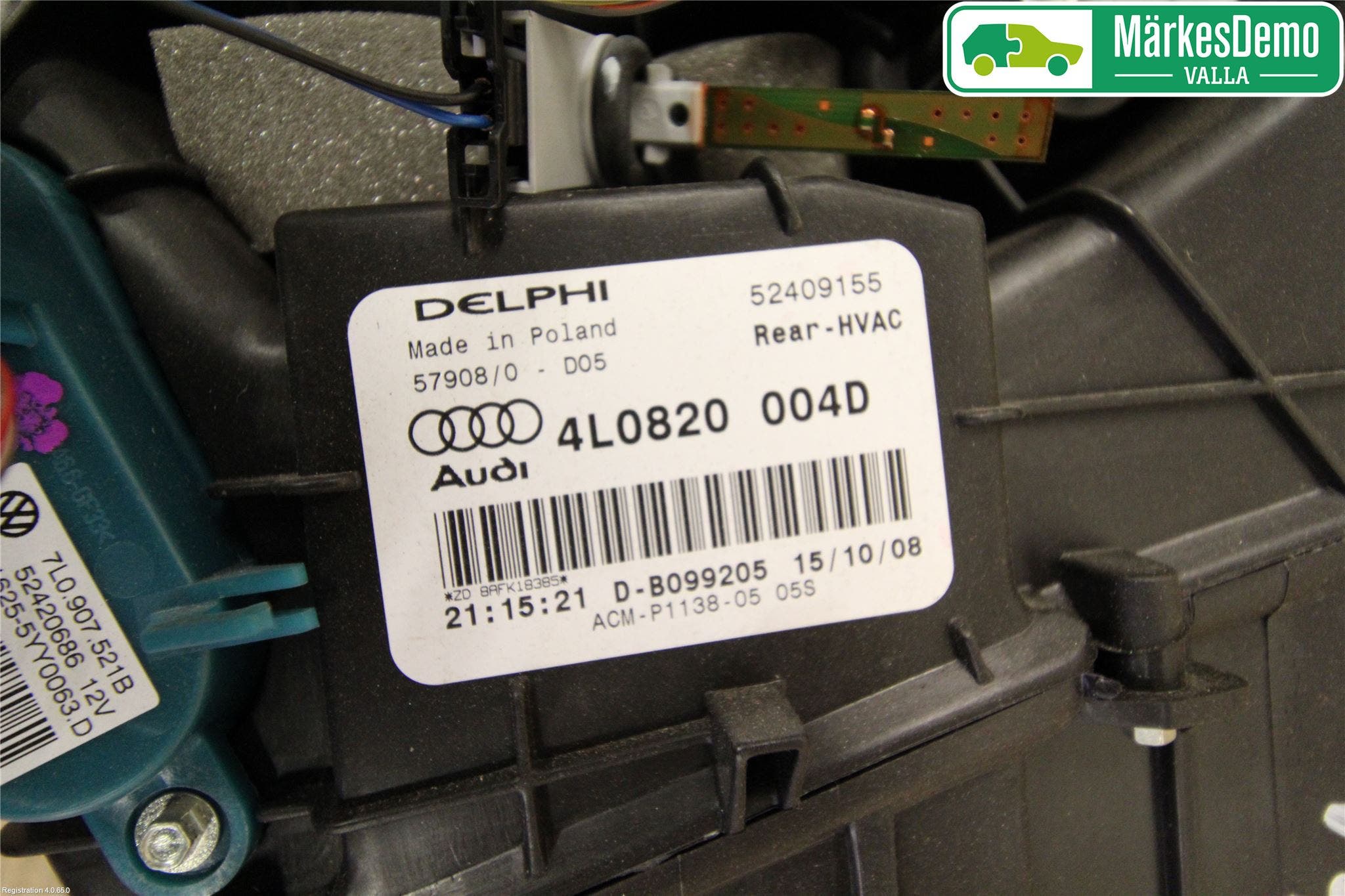 Audi Q7/SQ7 Värme Cellpaket