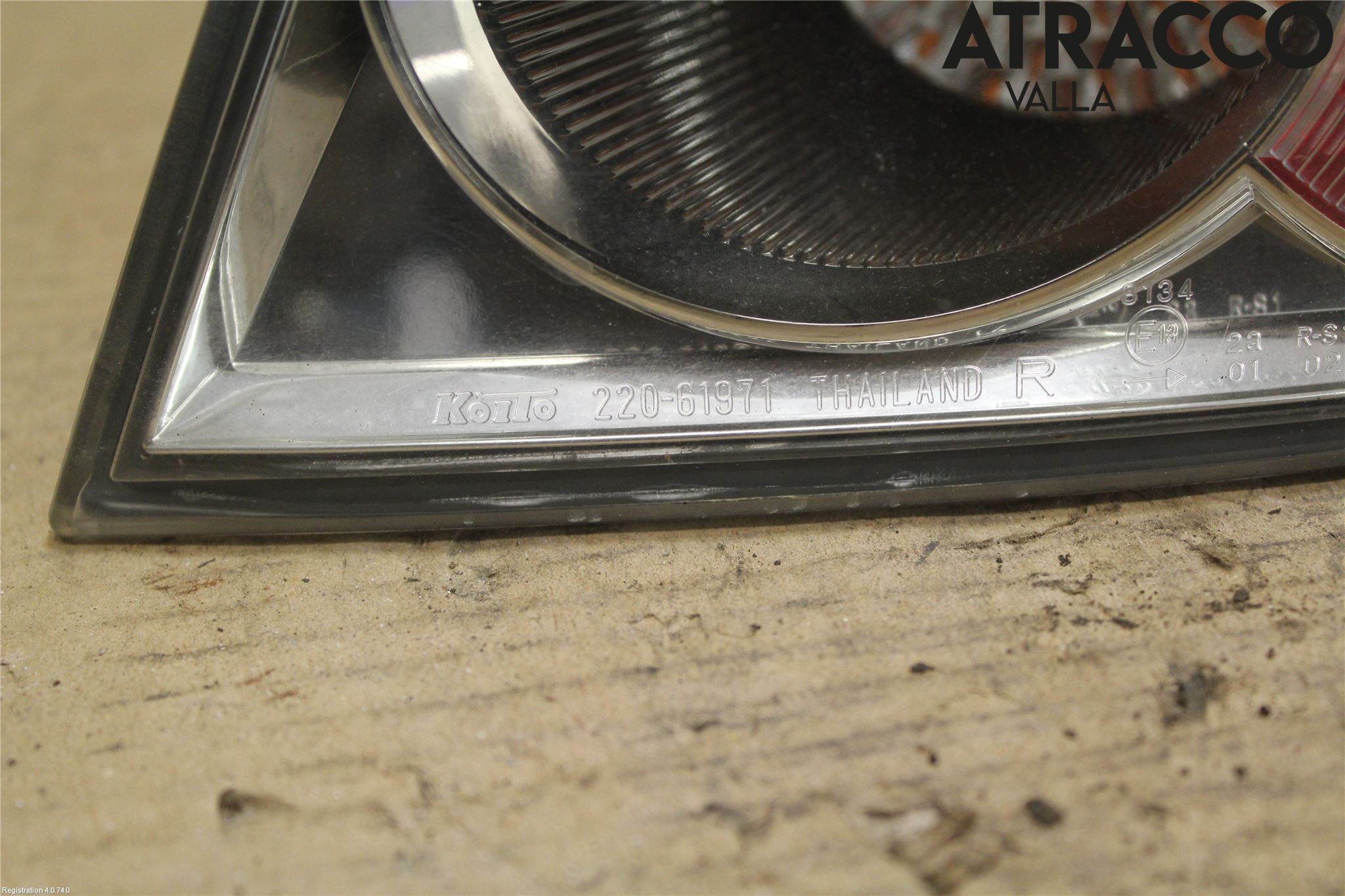 Mazda 6 02-08 Bakljus Höger