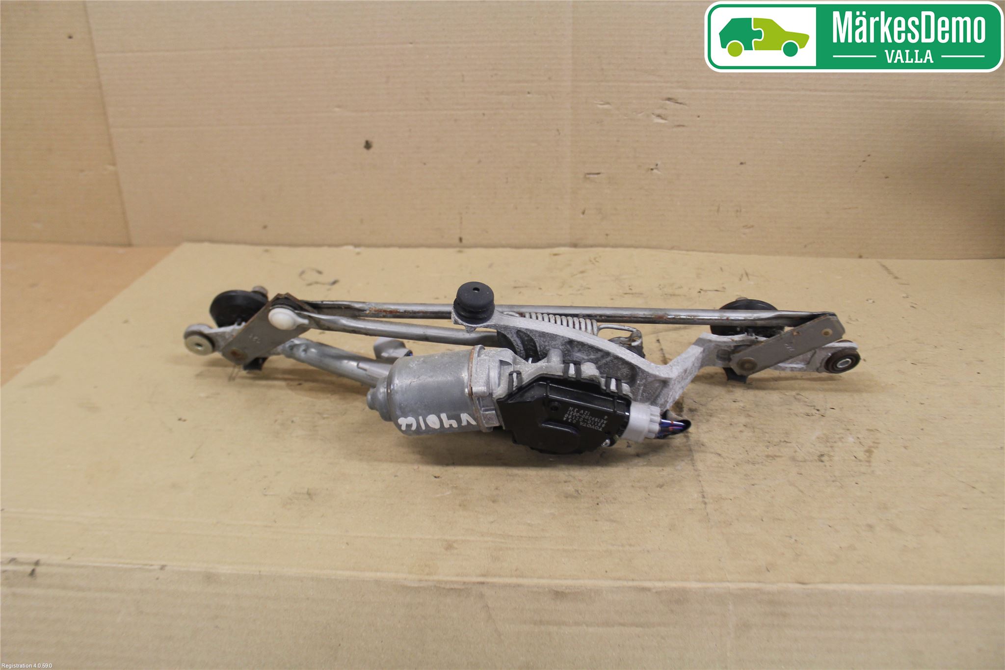 Toyota AURIS 10-12 Torkarmekanism Vindruta