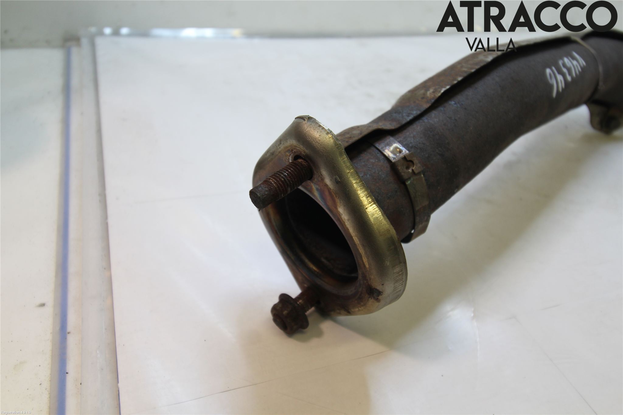Nissan QASHQAI 17-21 Avgas Främre Rör