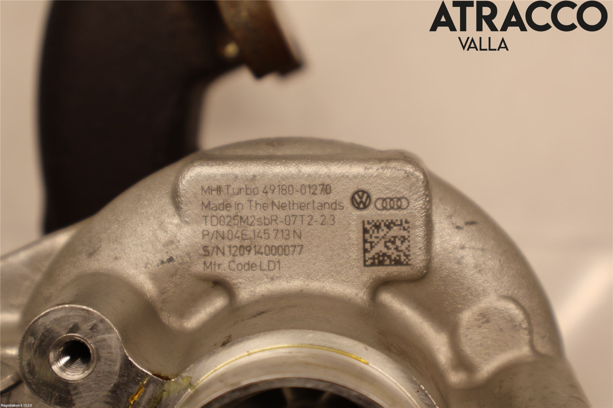 Volkswagen VW GOLF / E-GOLF VII 13-20 Turboaggregat