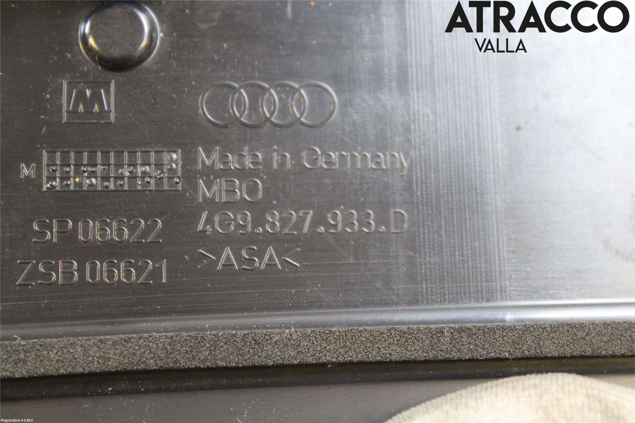 Audi A6/S6 4G 11-18 Spoiler Baklucka