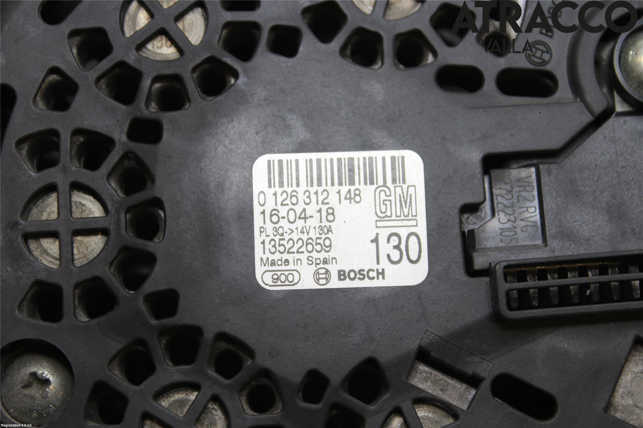 Opel ASTRA K 16-22 Generator