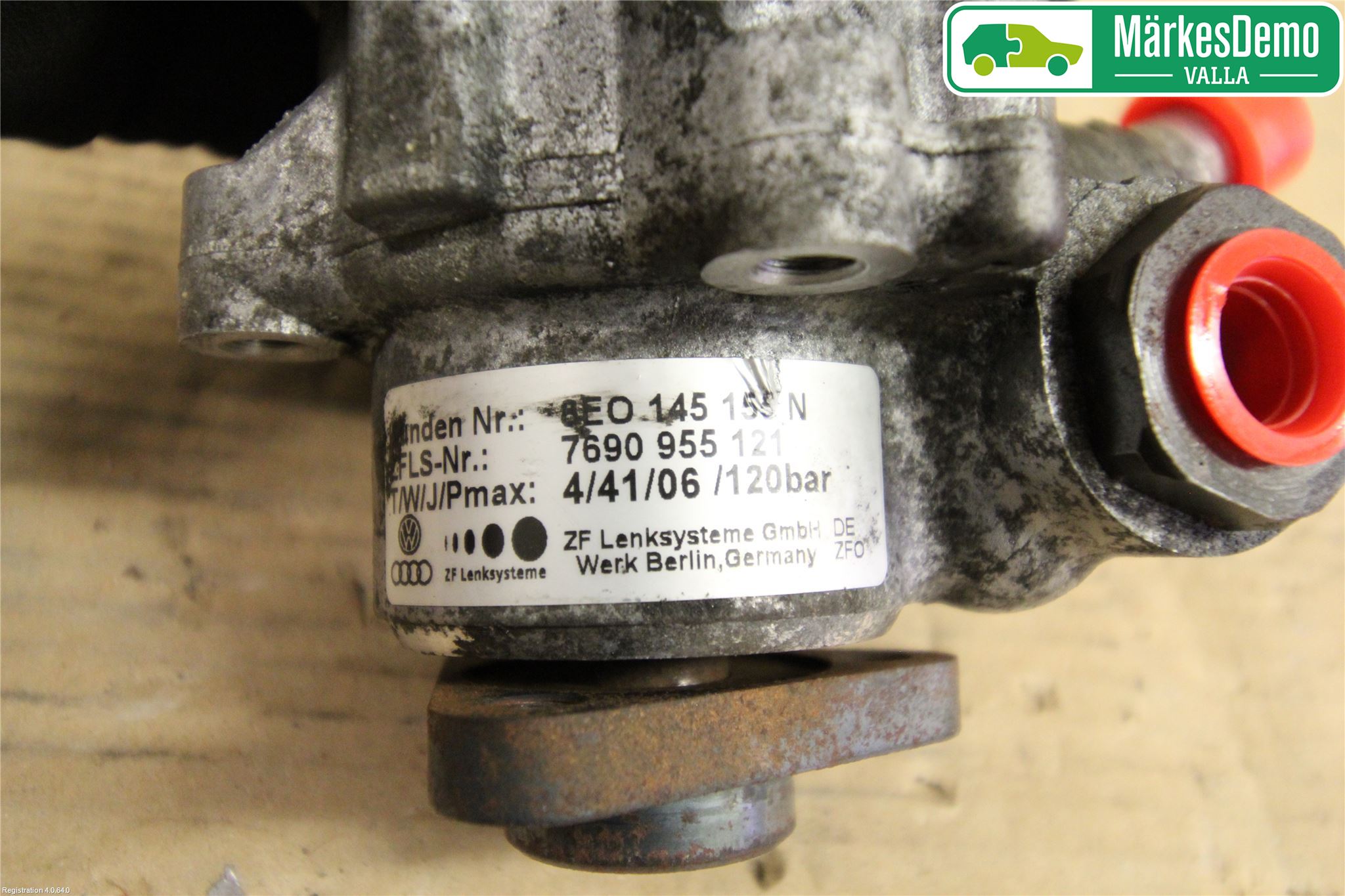 Audi A4/S4 05-07 Styrservopump