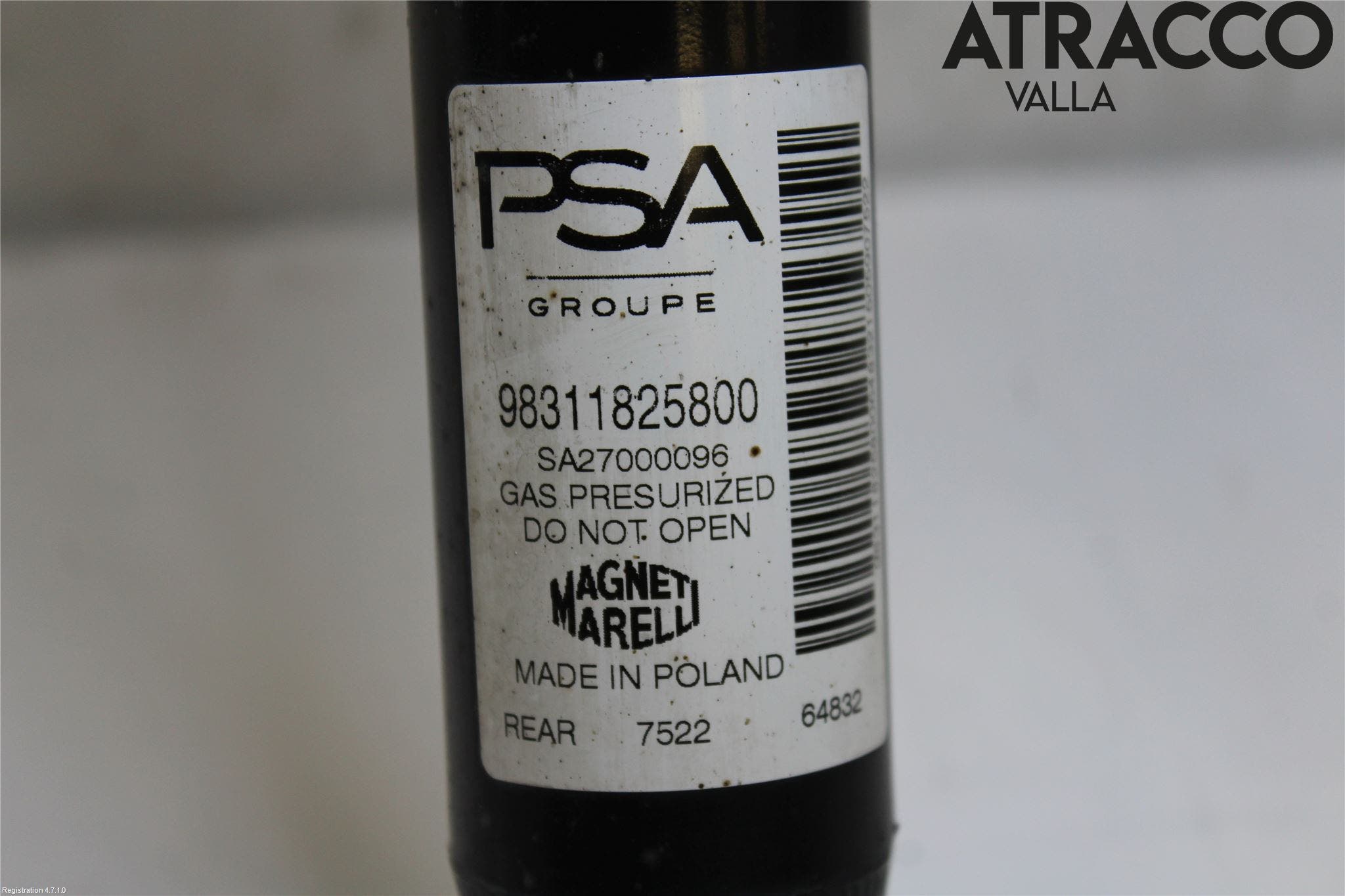 Peugeot 208/E-208 20- Stötdämpare Bak