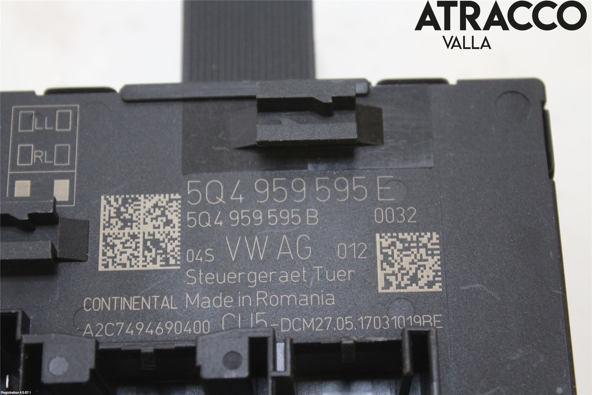 Volkswagen VW ARTEON 17- Styrenhet Dörr