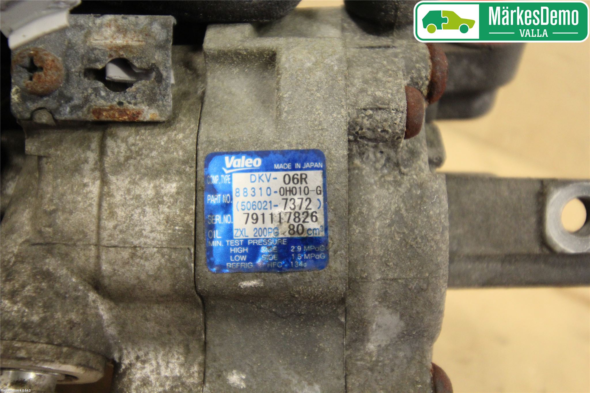 Toyota AYGO 06-14 Ac Kompressor