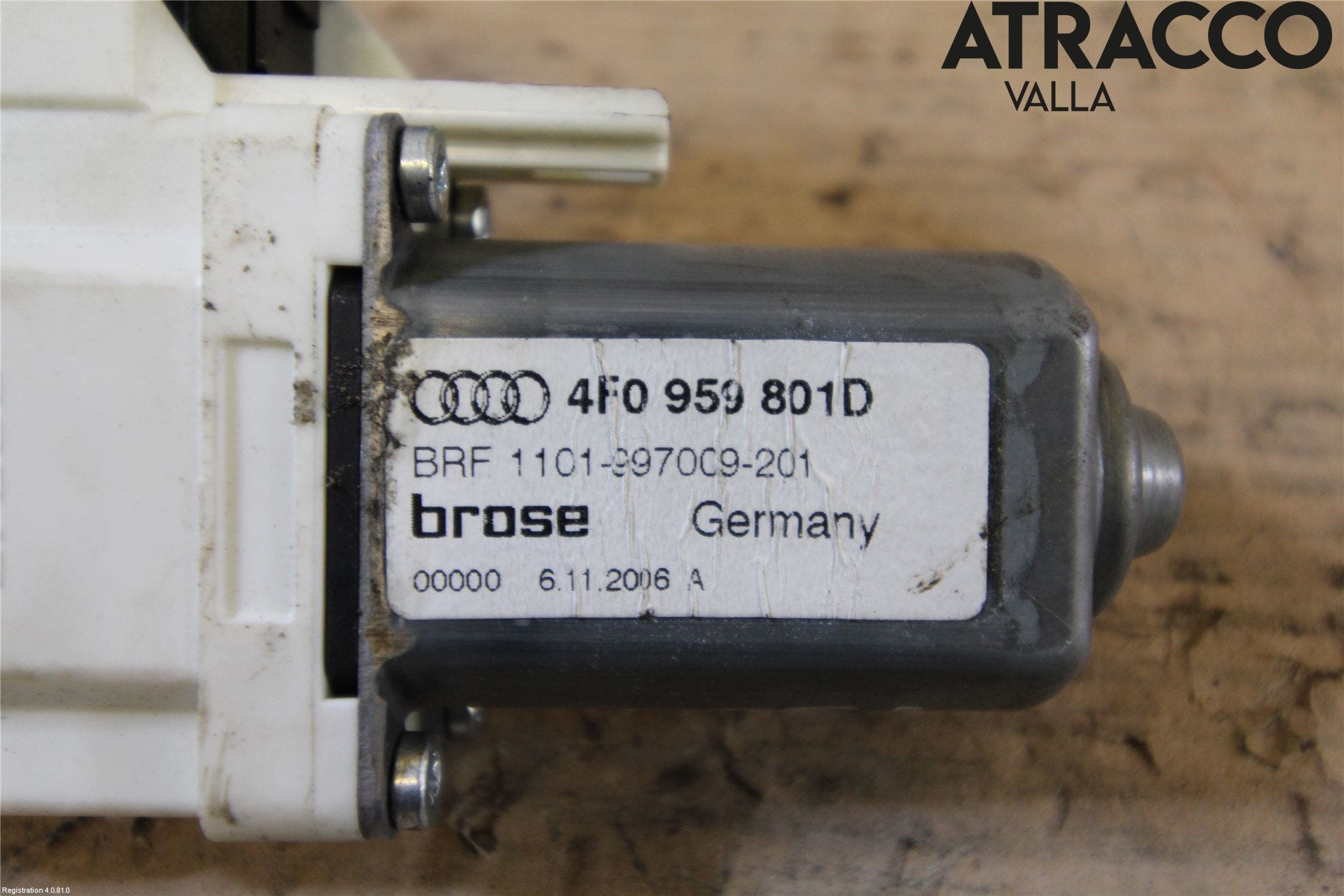 Audi A6/S6 05-11 Fönsterhissmotor