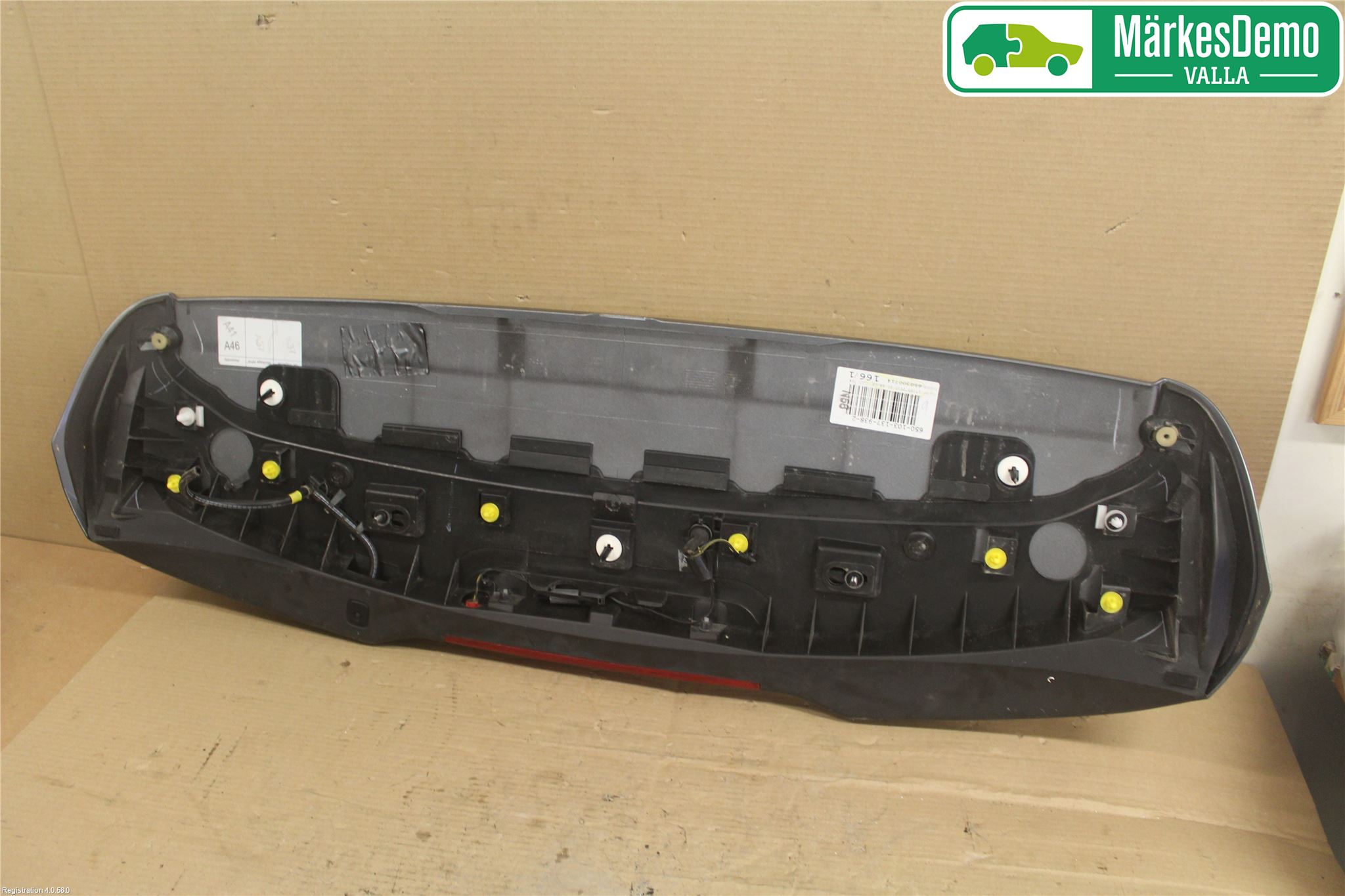 Volvo V40 12-19 Spoiler Baklucka