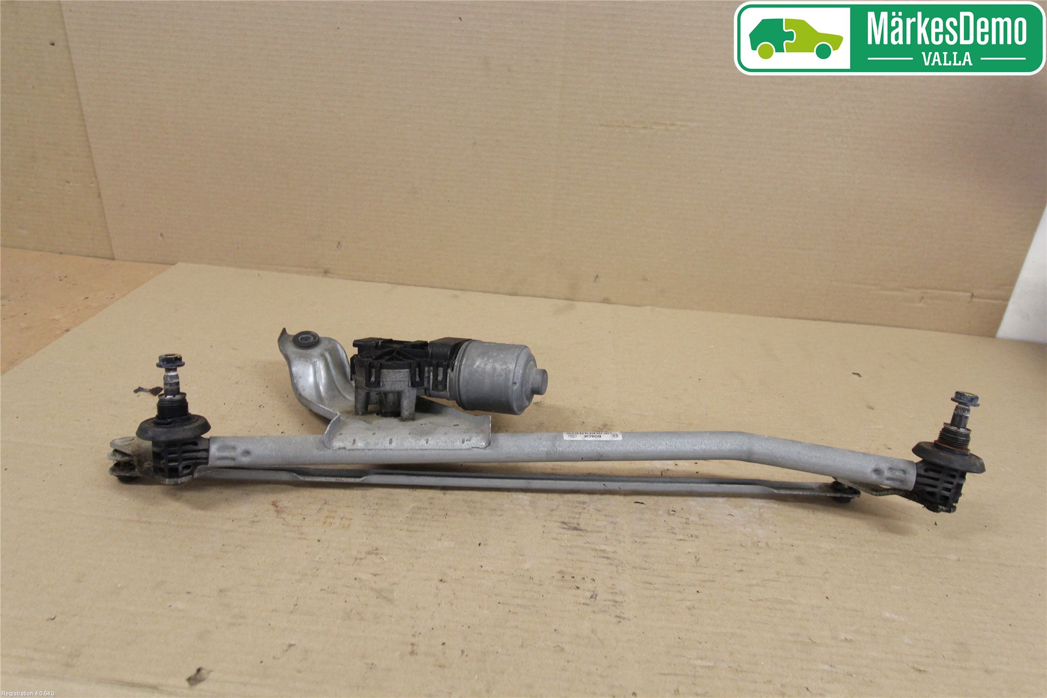 Dacia LOGAN PICK-UP Torkarmekanism Vindruta