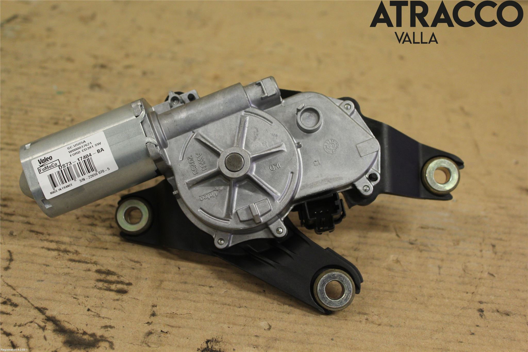 Ford MONDEO 15-22 Torkarmotor Baklucka
