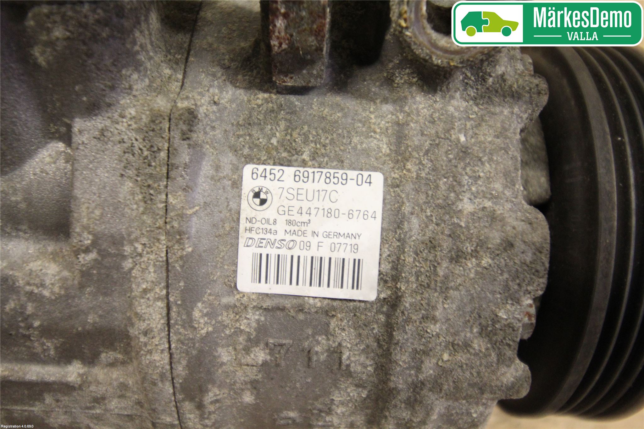 BMW 5 E60/61 Sed/Tou 02-10 Ac Kompressor