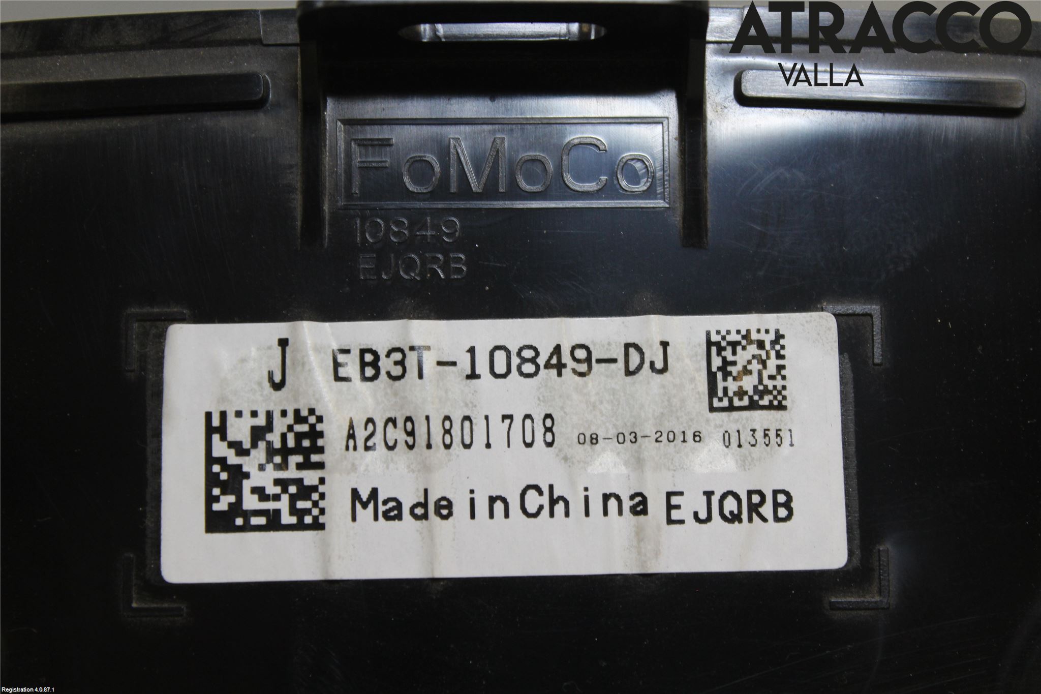 Ford RANGER EU 12-23 Instrument Komb