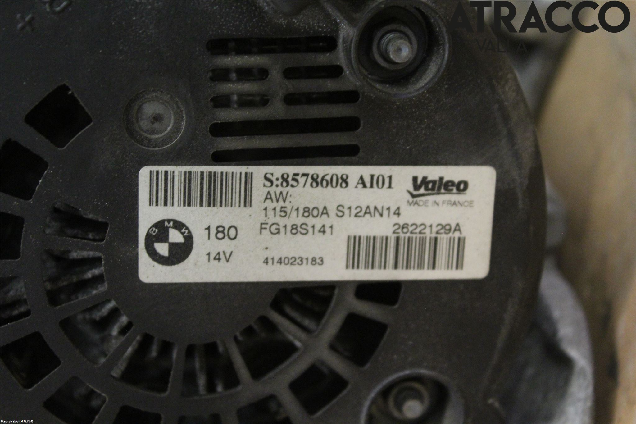 BMW 3 F30/F31/F80 12-19 Generator