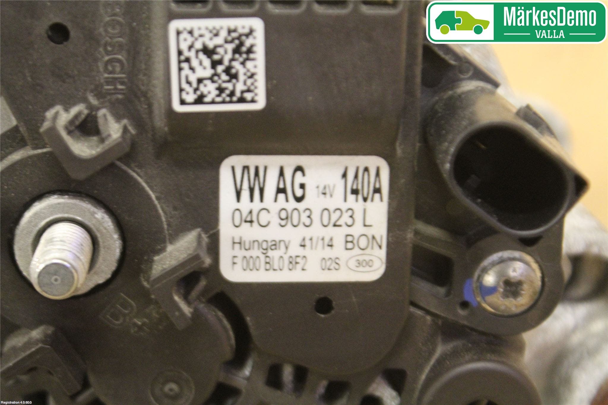 Volkswagen VW GOLF / E-GOLF VII 13-20 Generator