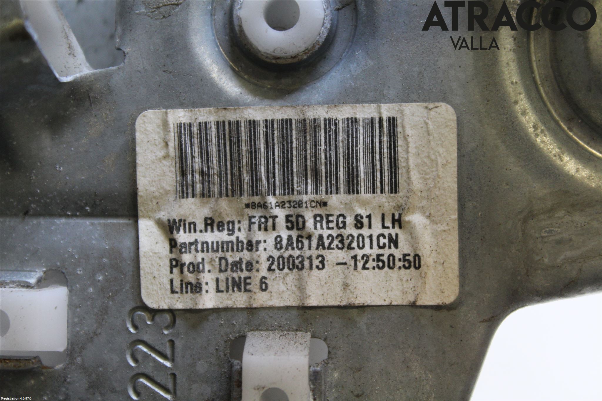 Ford FIESTA 13-17 Fönsterhissmekanism