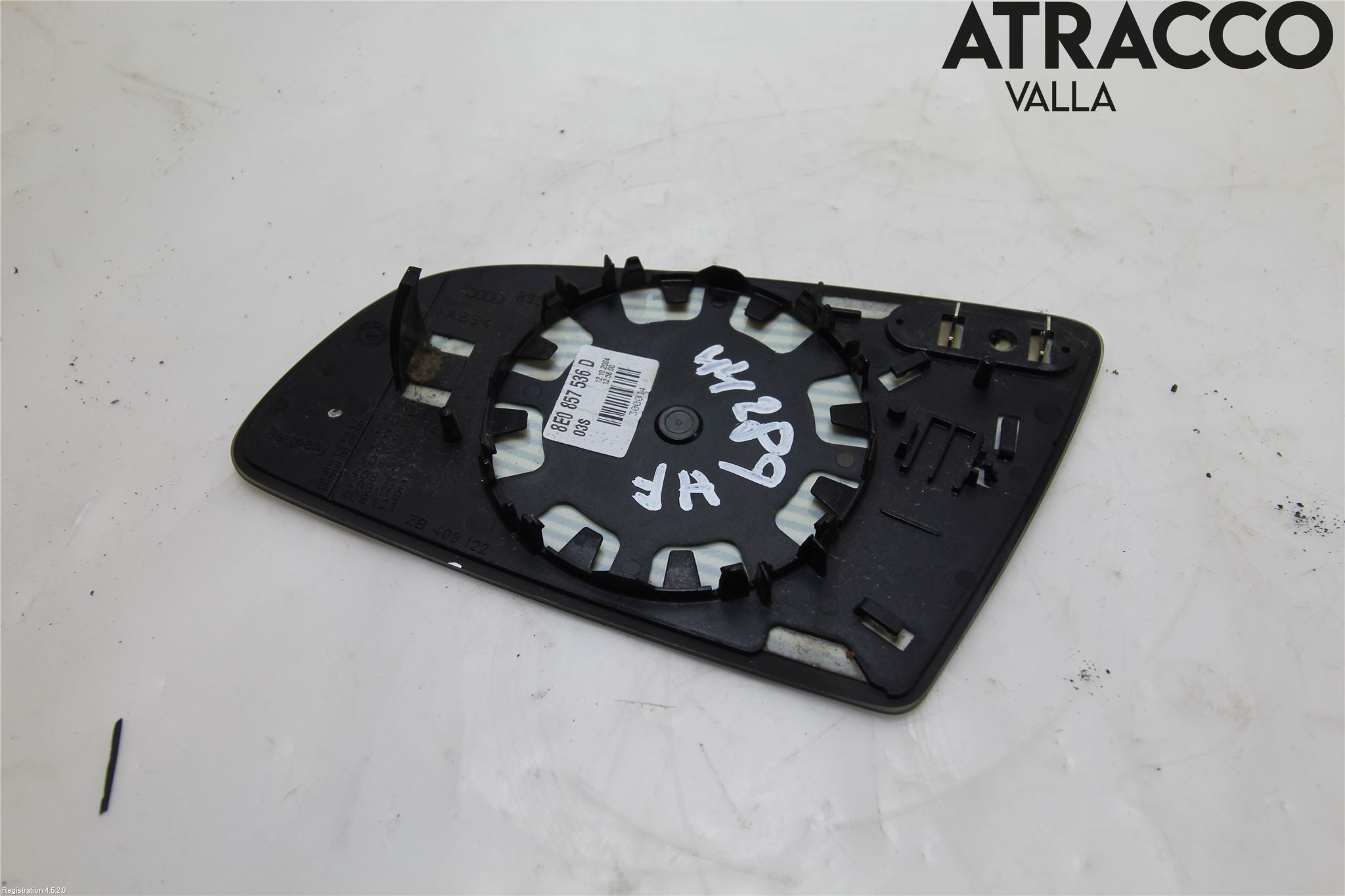 Audi A3/S3 05-13 Spegelglas Hö