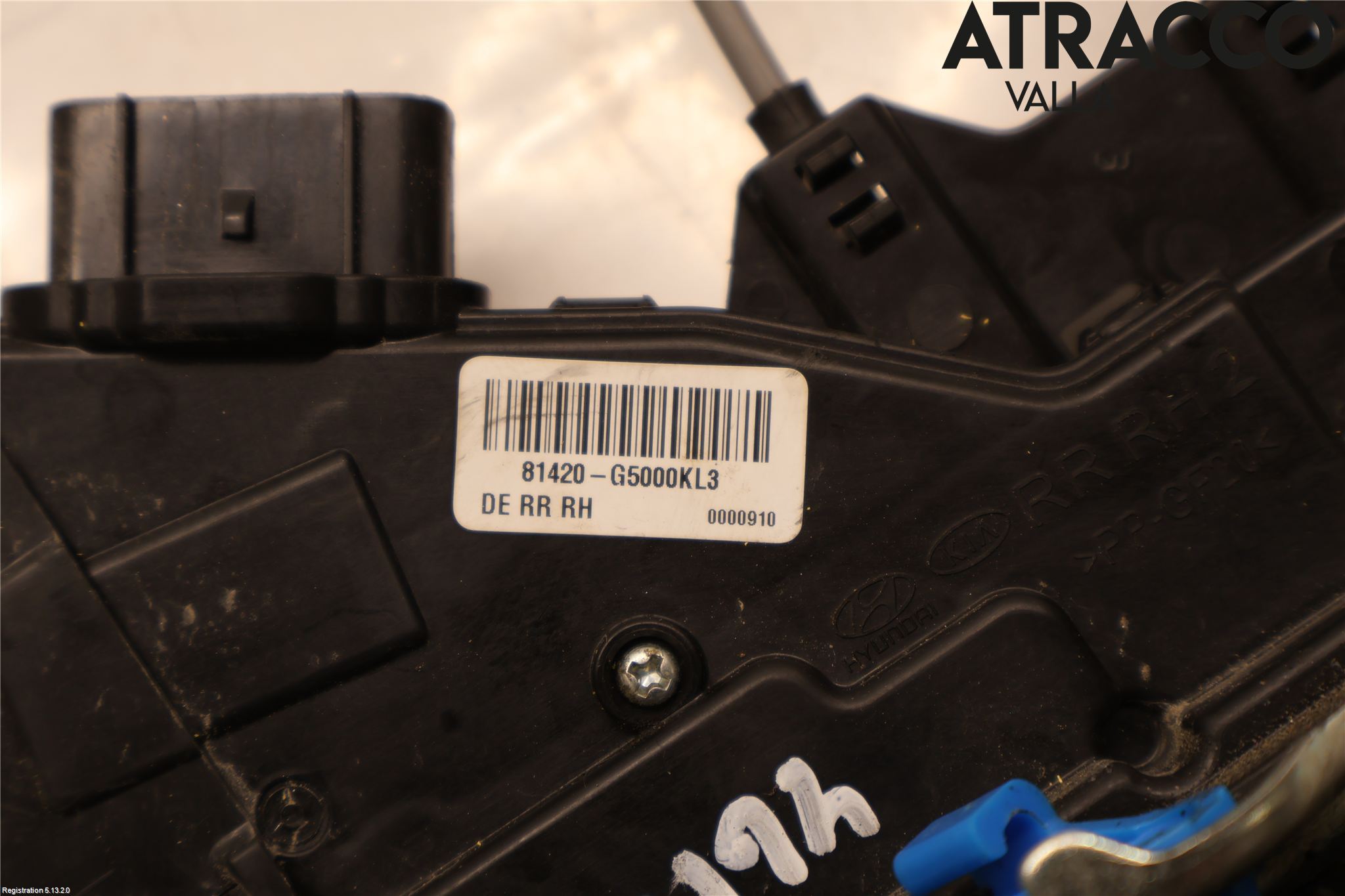Kia NIRO (DE) 17-22 Låskista-Dörrlås