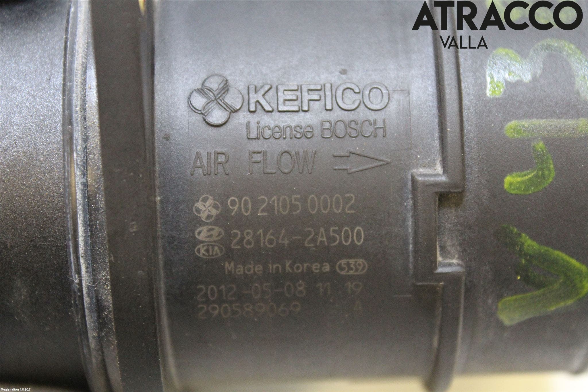 Hyundai i30 GD 13-17 Injluftmassamätare