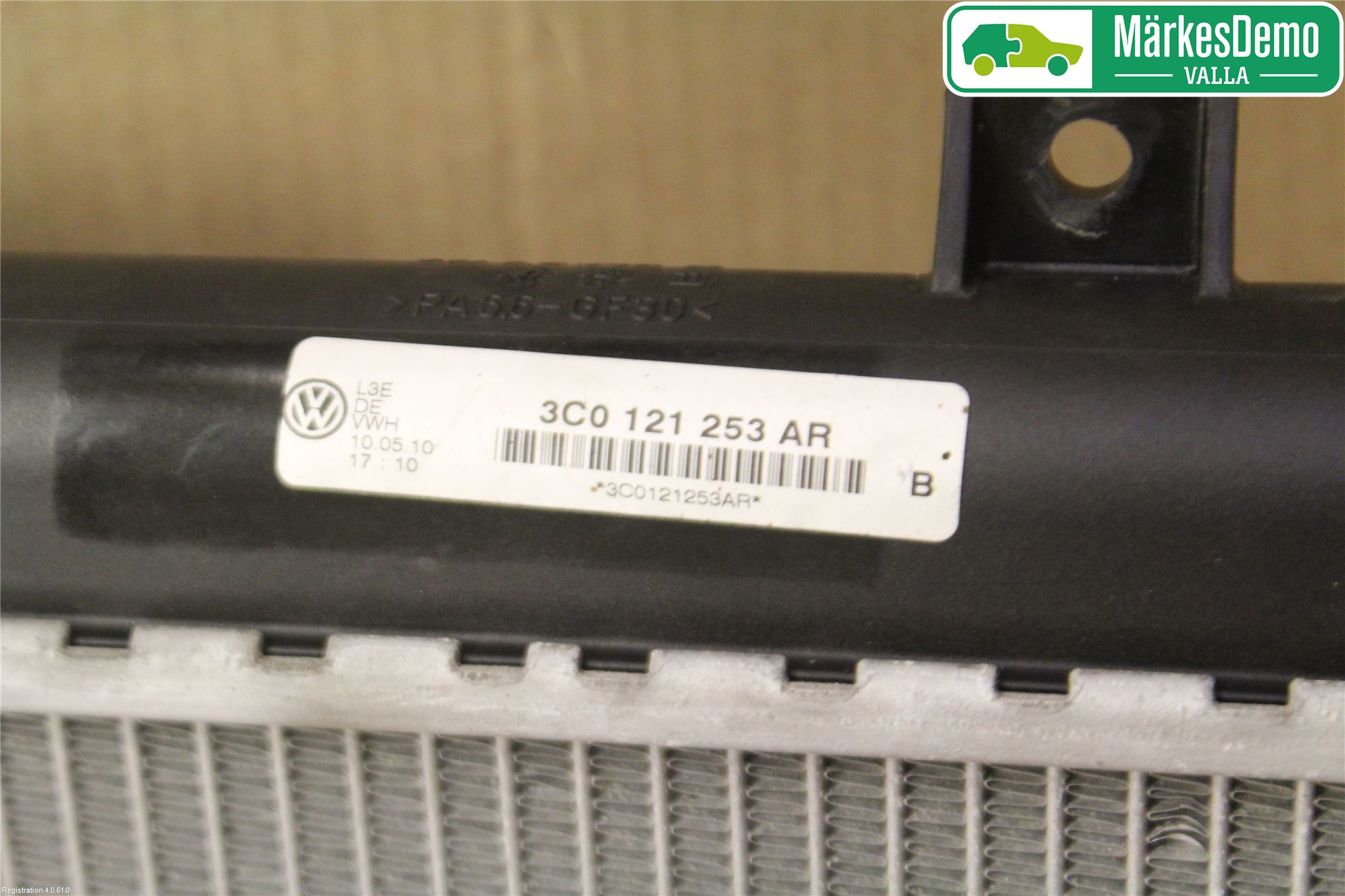 Volkswagen VW PASSAT 05-11 Kylare Aut