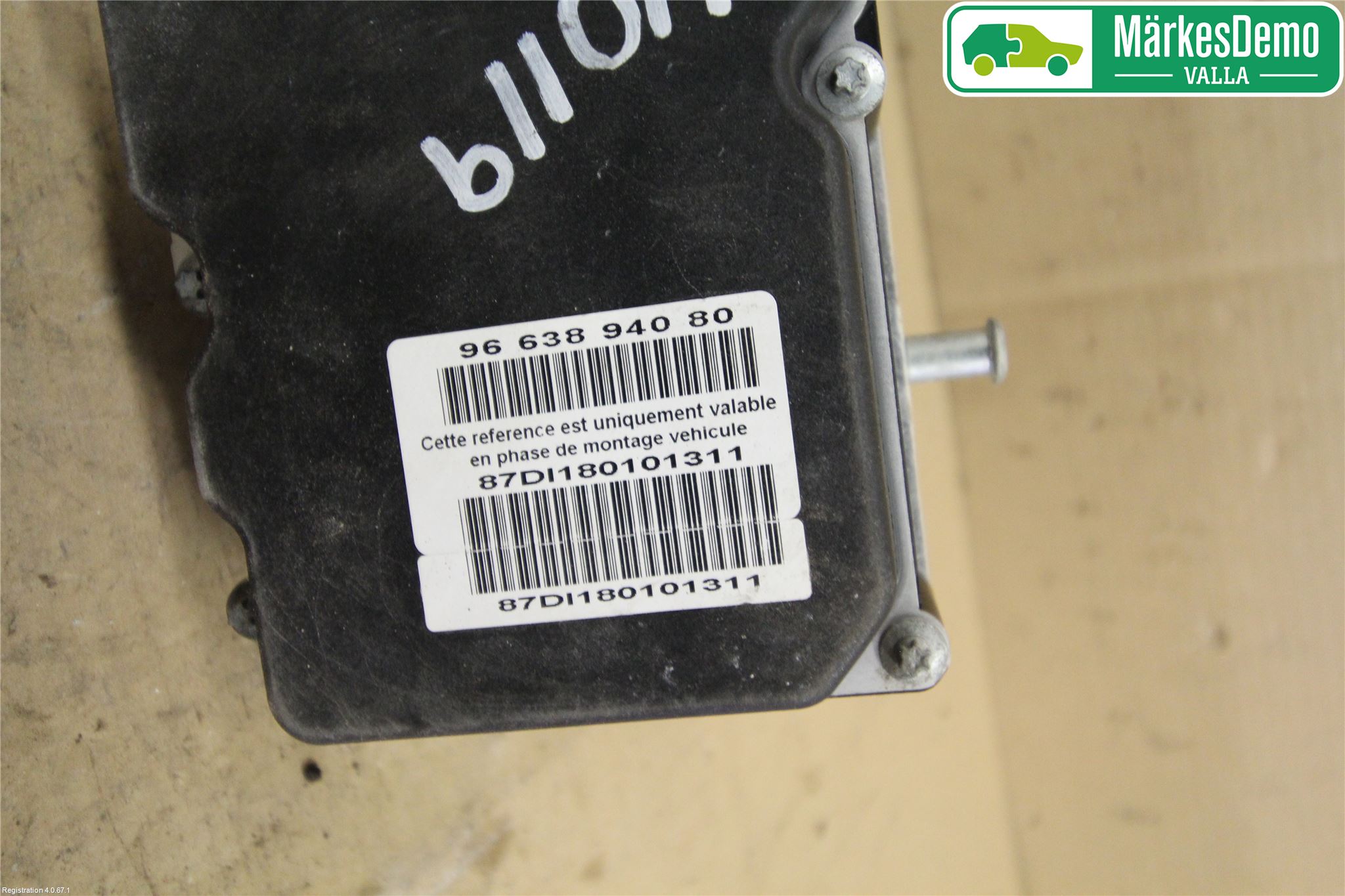 Peugeot 407 Abs Hydraulaggregat