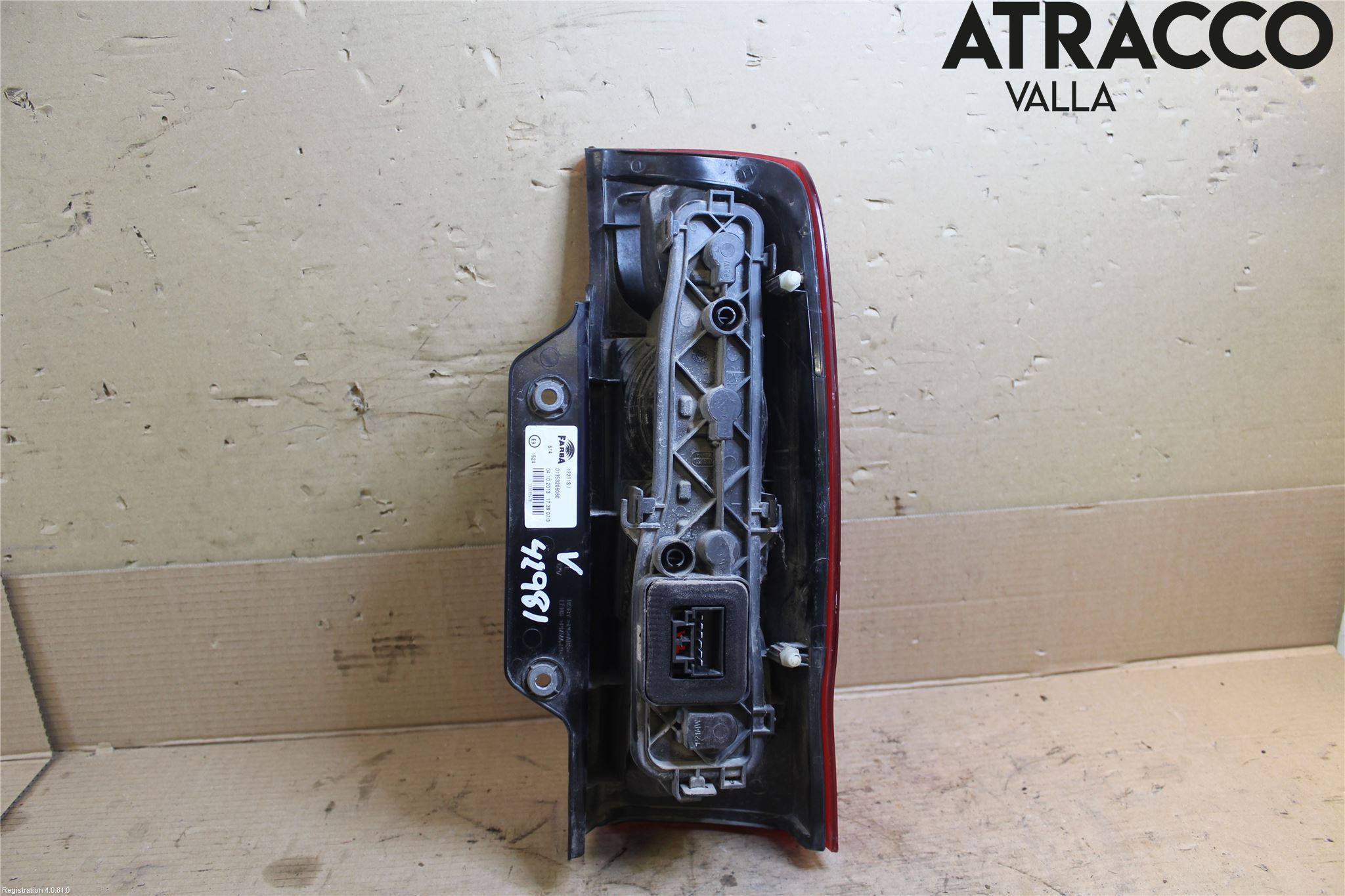 Citroen NEMO Bakljus Vänster