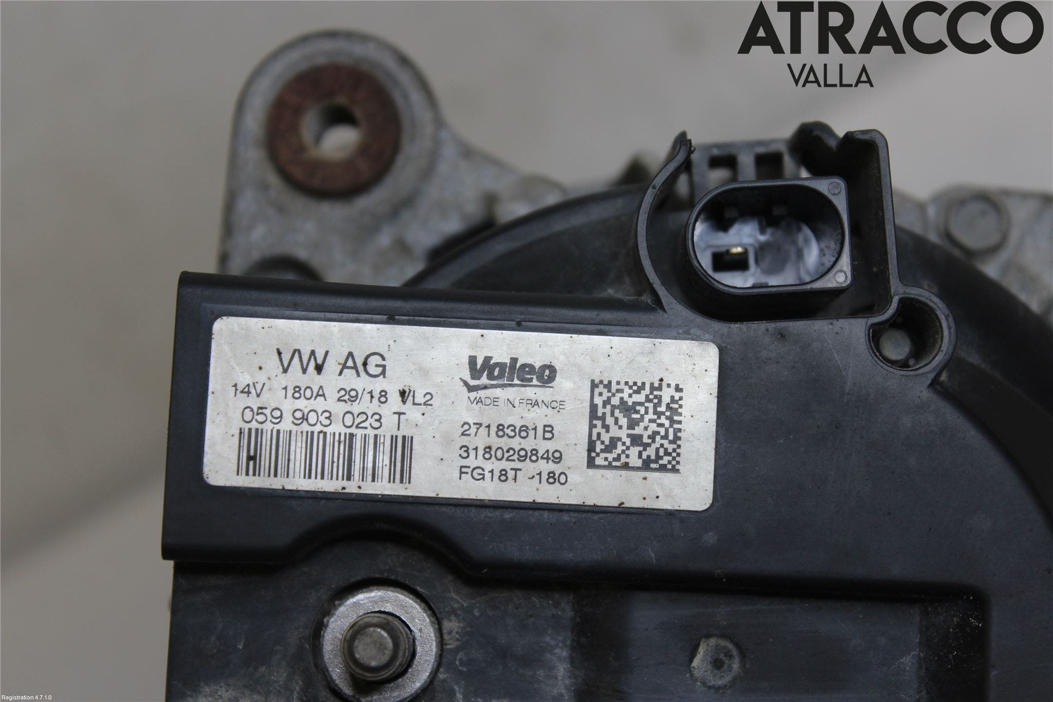 Volkswagen VW AMAROK 2H 10-22 Generator