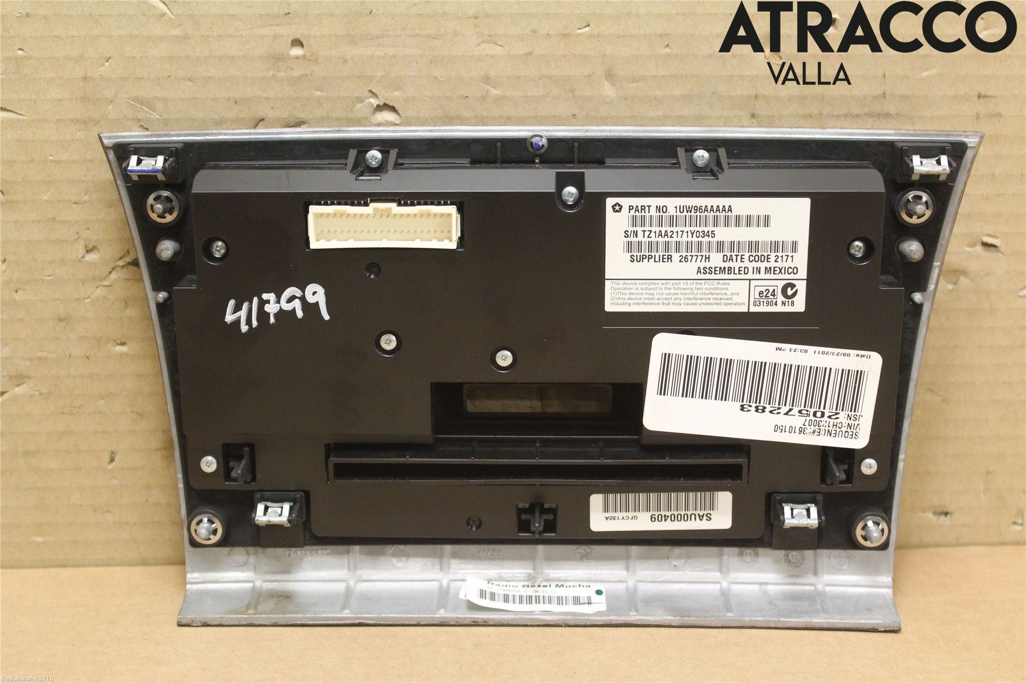 Lancia THEMA Ac Styrenhet Ac Manöveren