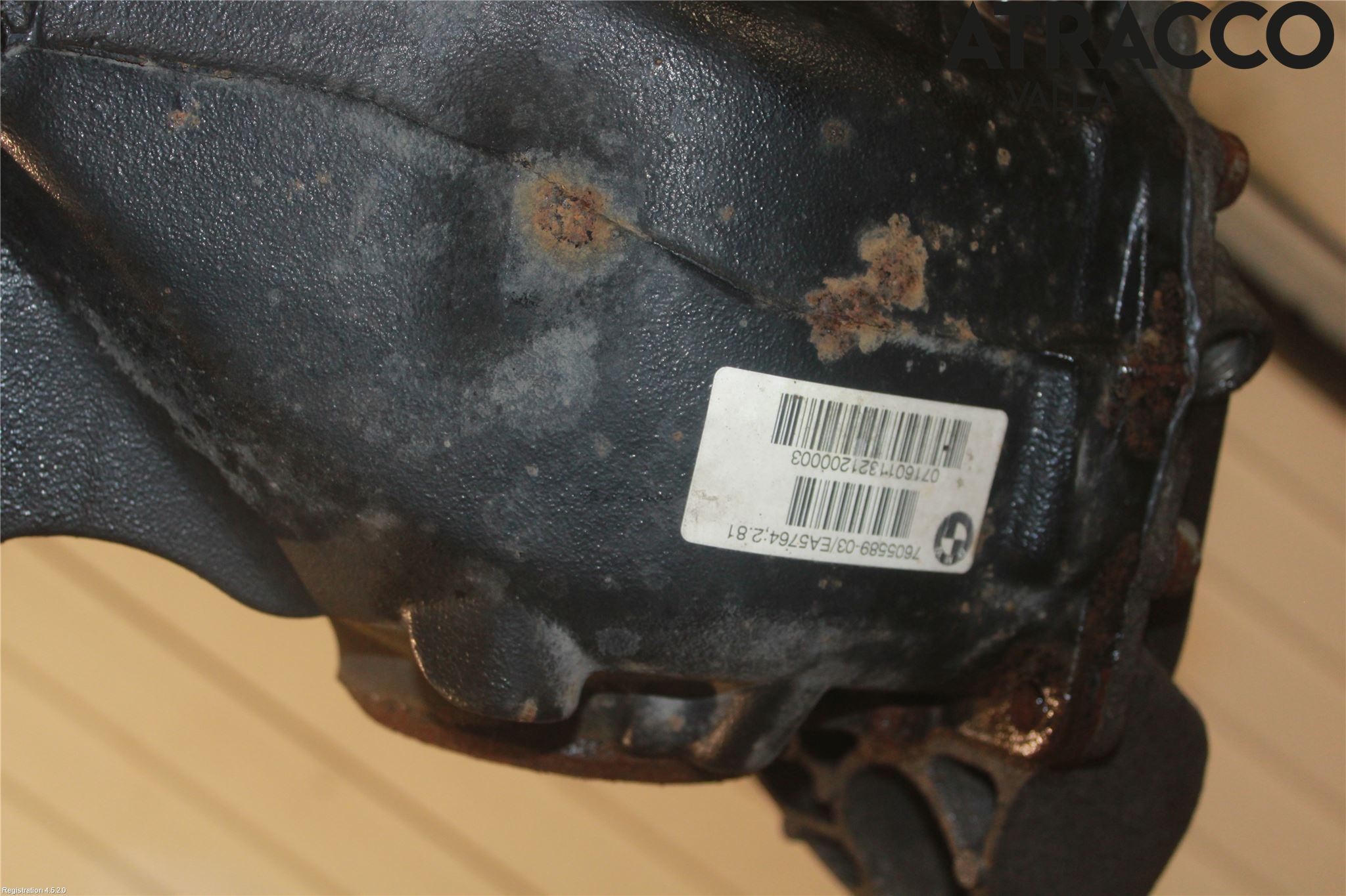 BMW 3 F30/F31/F80 12-19 Bakväxel-Diff