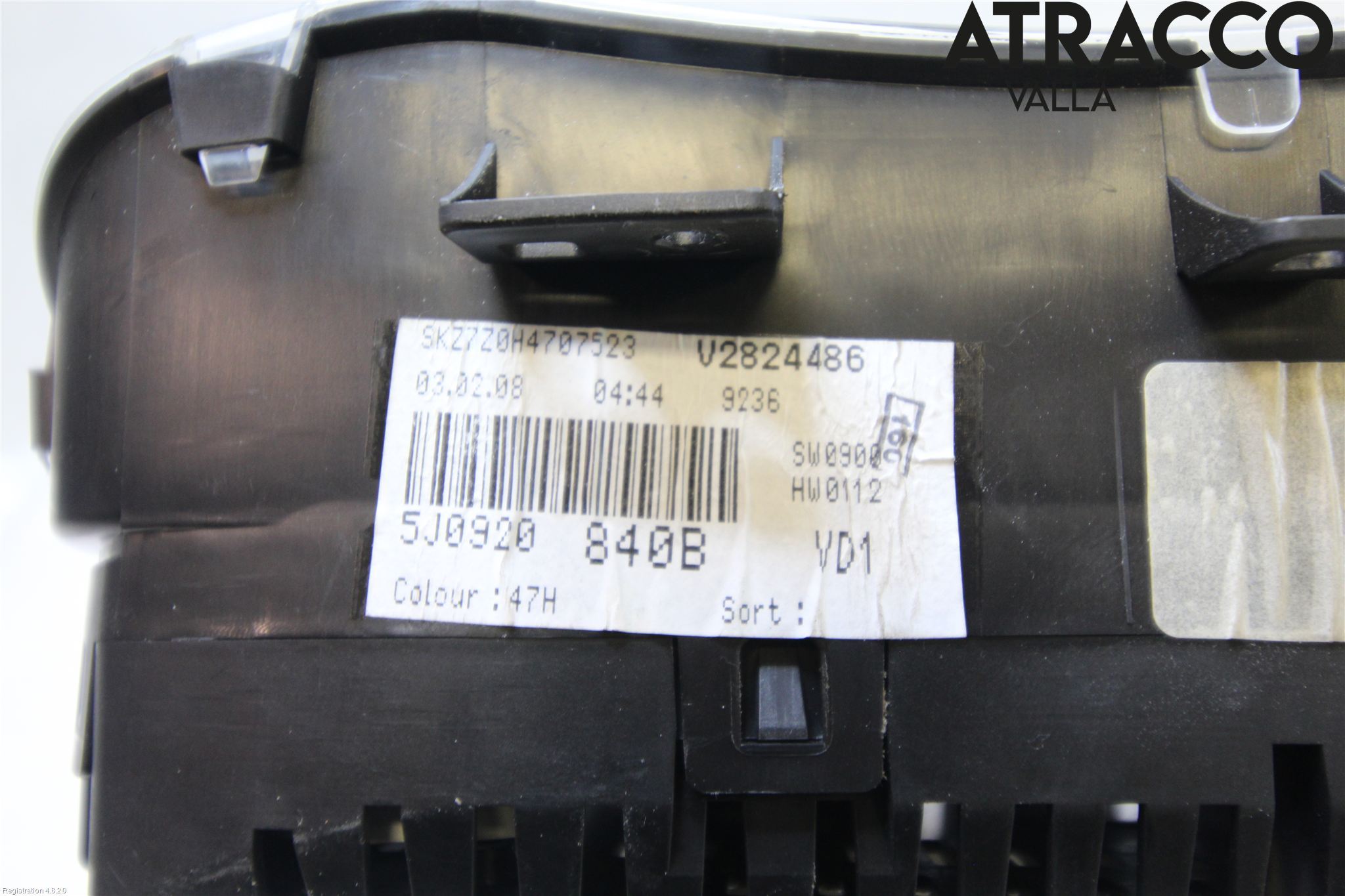 Skoda FABIA 07-14 Instrument Komb