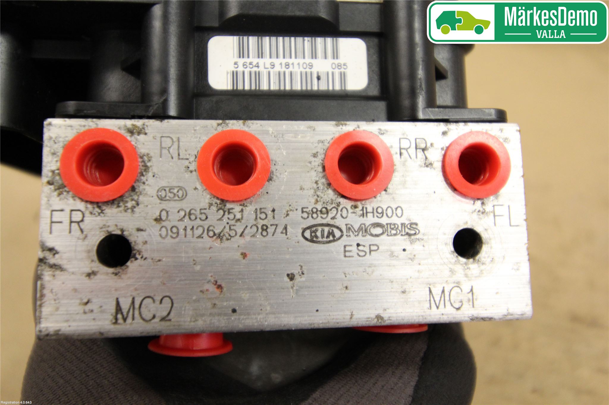 Kia CEED 06-12 Abs Hydraulaggregat