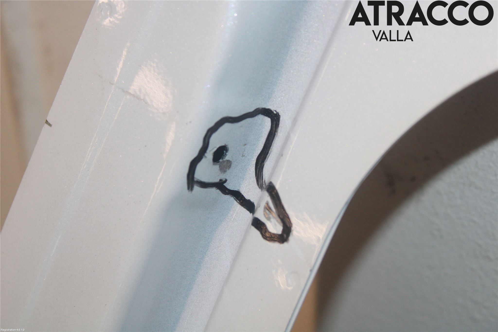 Peugeot 3008 17-24 Dörr Bak Vänster