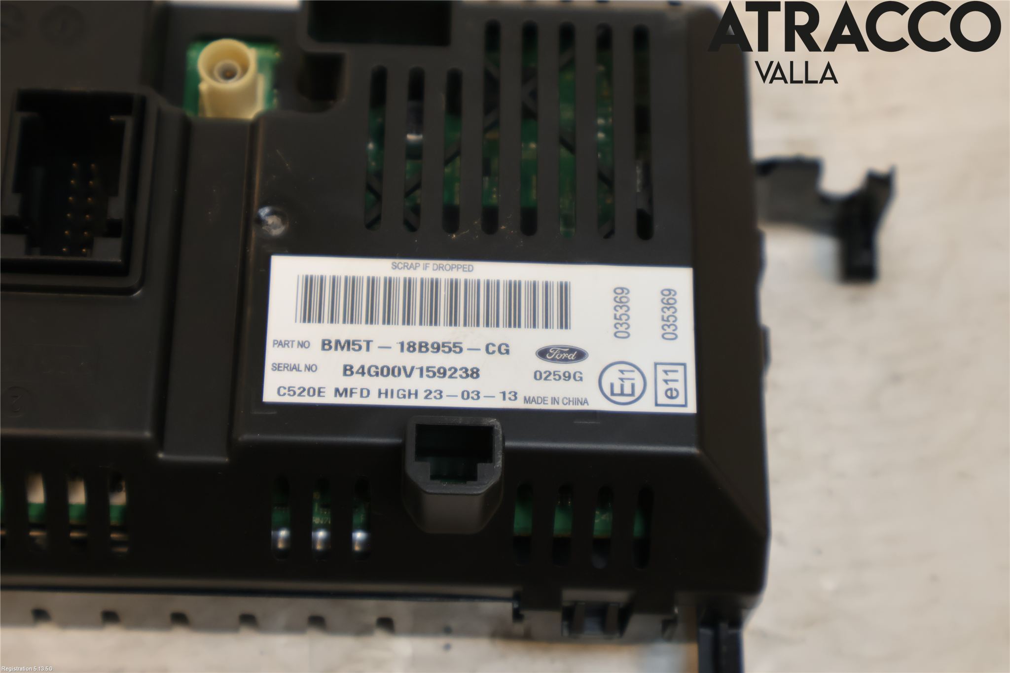 Ford KUGA 13-16 Multifunktionsdisplay