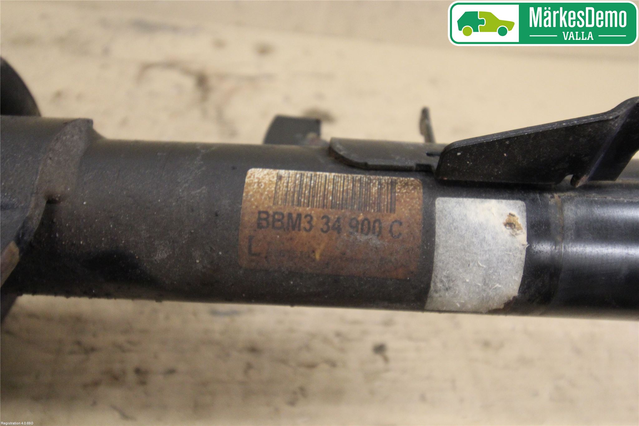 Mazda 3 II 09-13 Fjäderben Fram Vänster