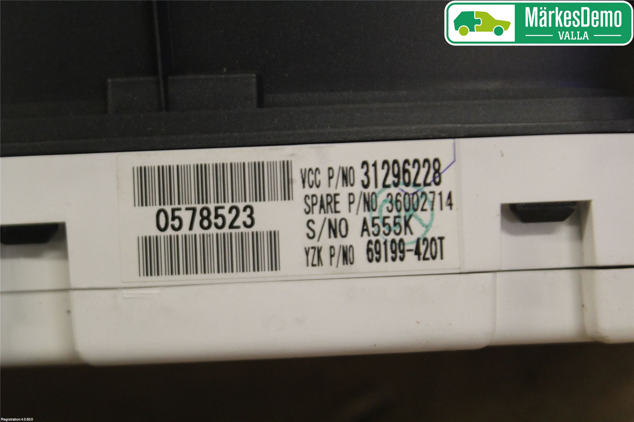 Volvo V50 08-12 Instrument Komb