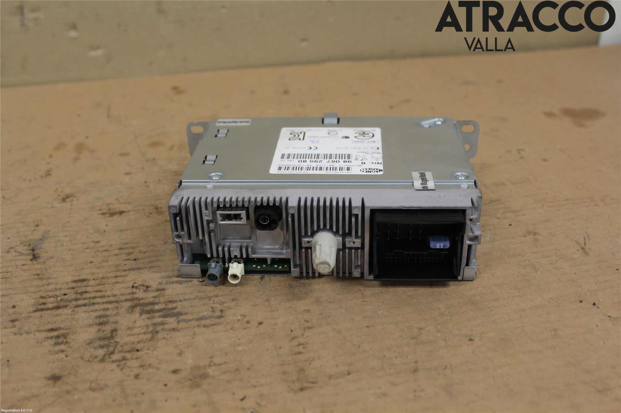 Peugeot 208 12-15 Cd Radio - Multimediapanel