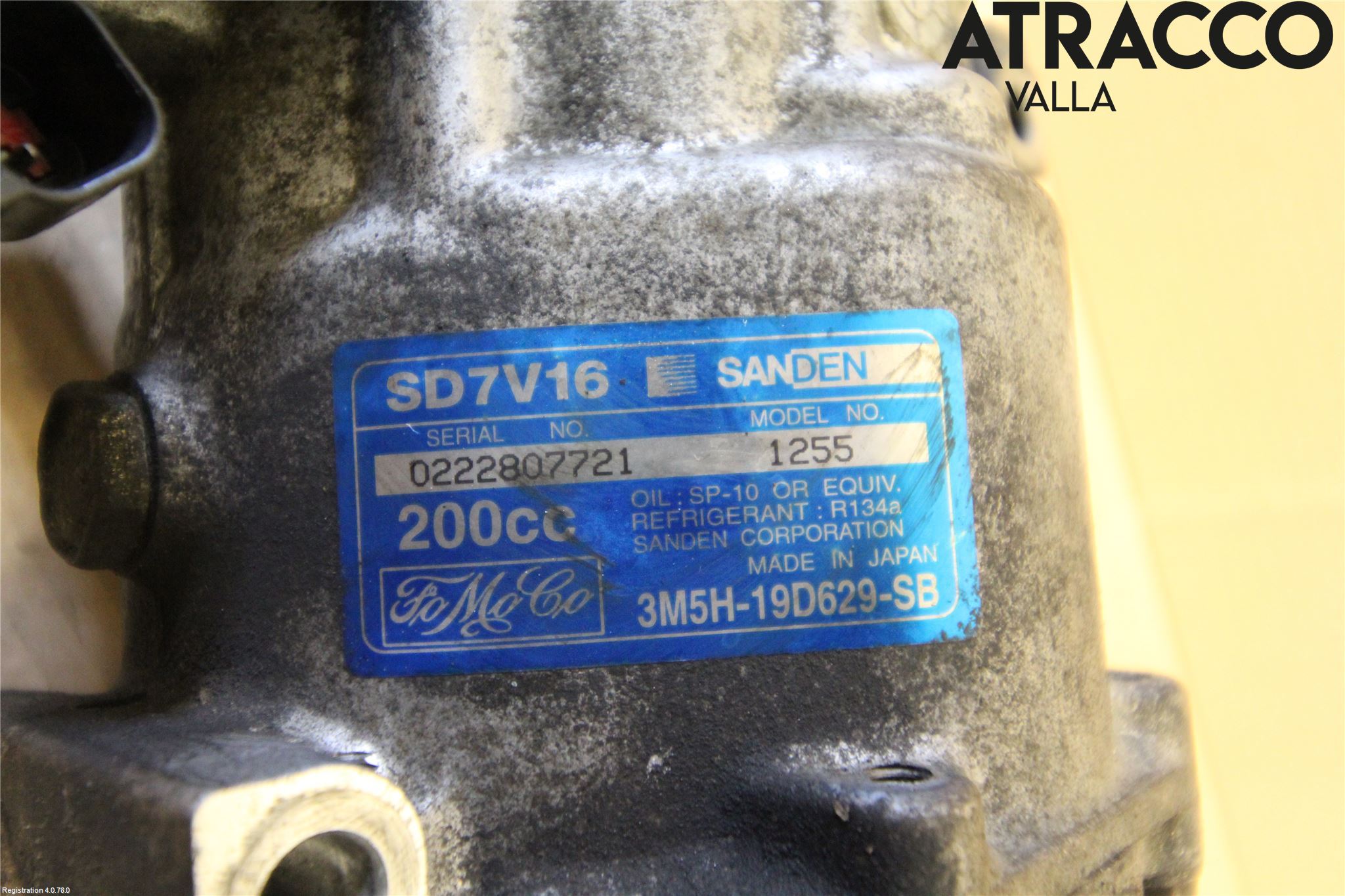 Mazda 3 I 07-08 Ac Kompressor