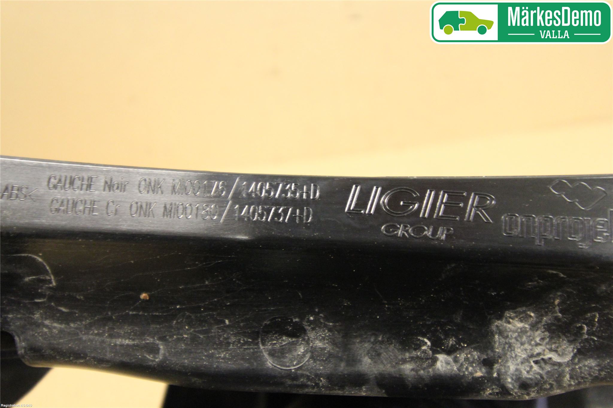 Mopedbil Microcar MICROCAR Bakljussarg