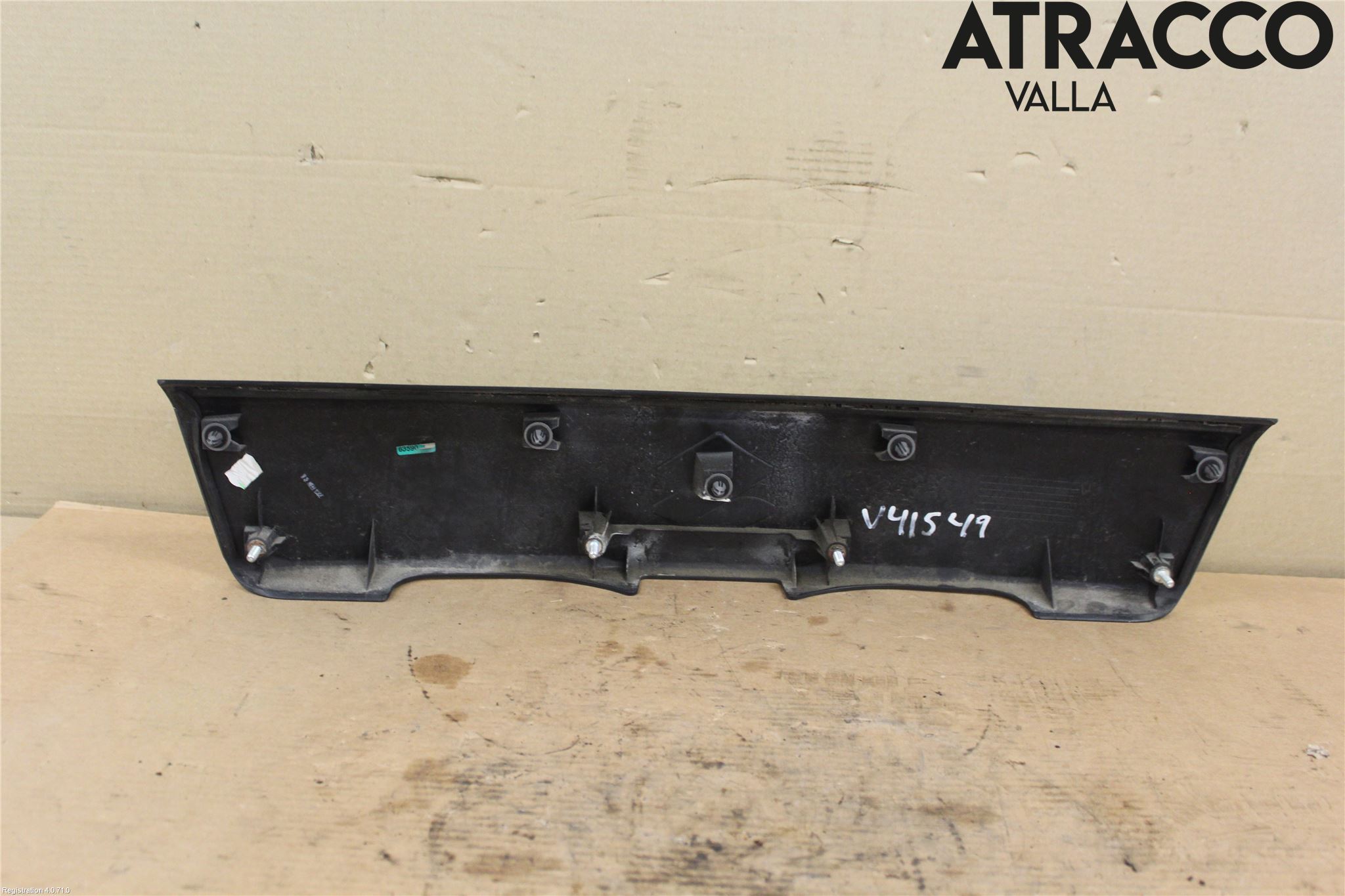 Suzuki SPLASH List Bak-Baklucka