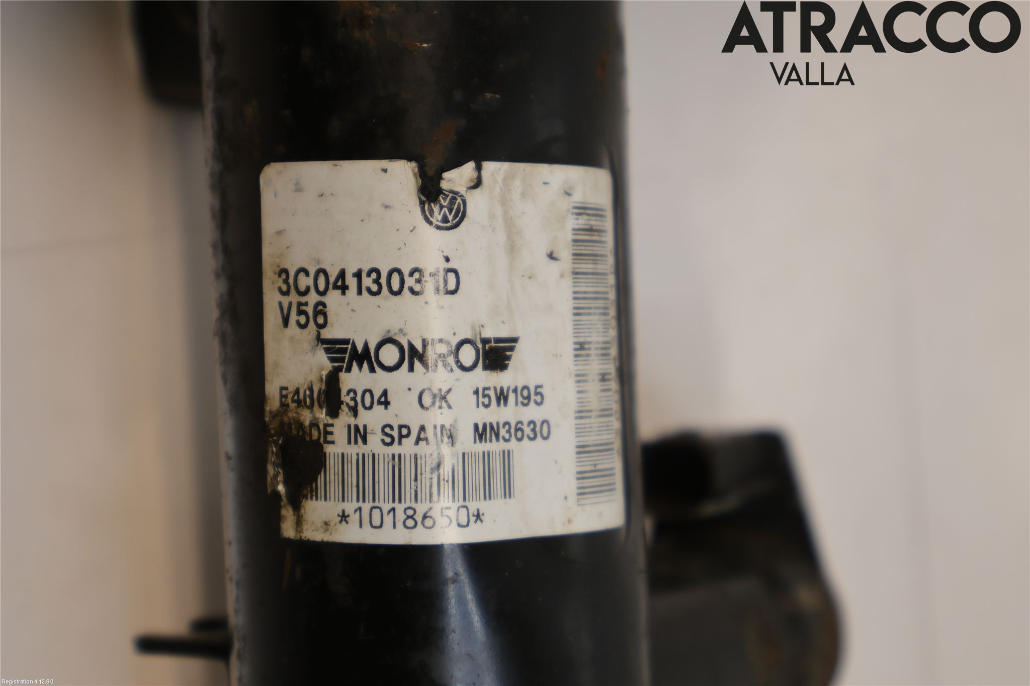 Volkswagen VW PASSAT 11-14 Fjäderben Fram Vänster