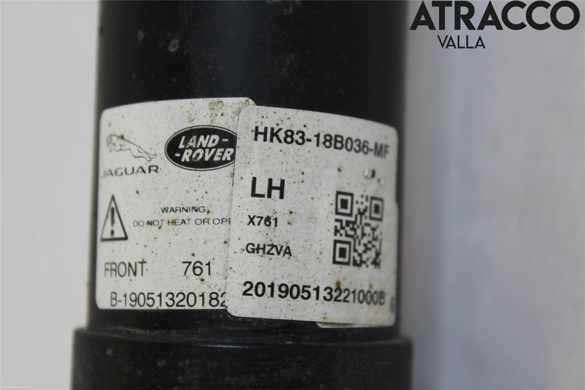 Jaguar F-PACE Fjäderben Fram Vänster