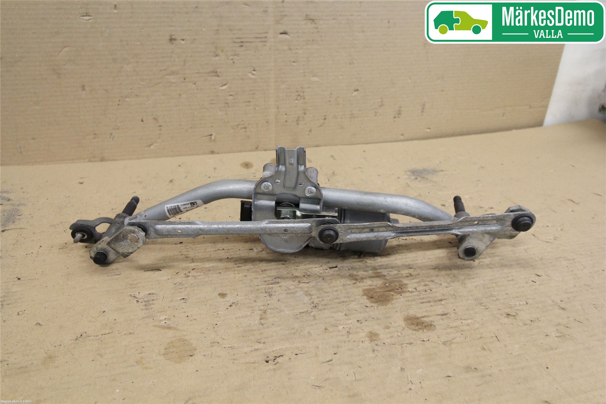 Peugeot 207 Torkarmekanism Vindruta