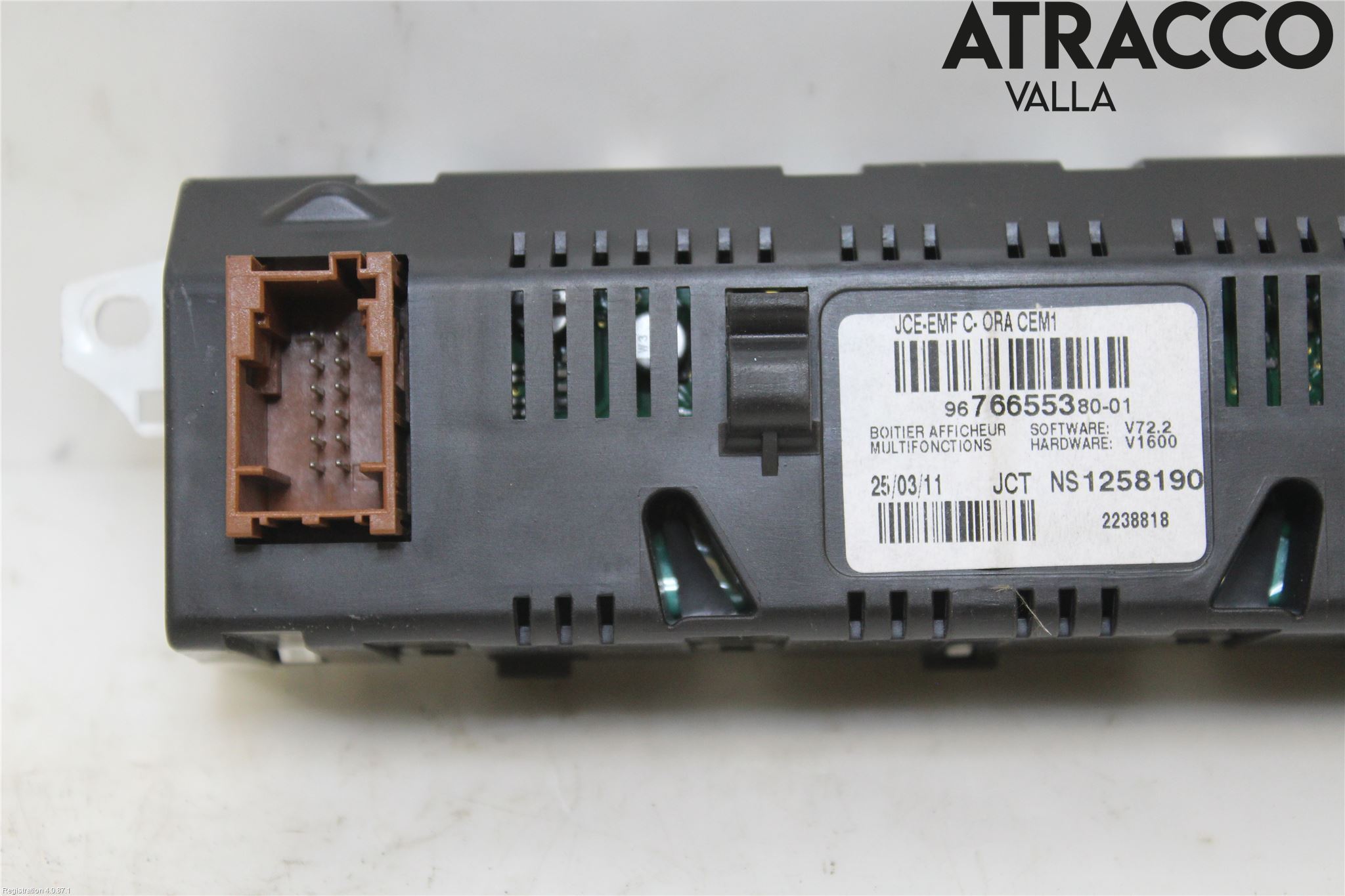 Citroen C5 08-17 Multifunktionsdisplay