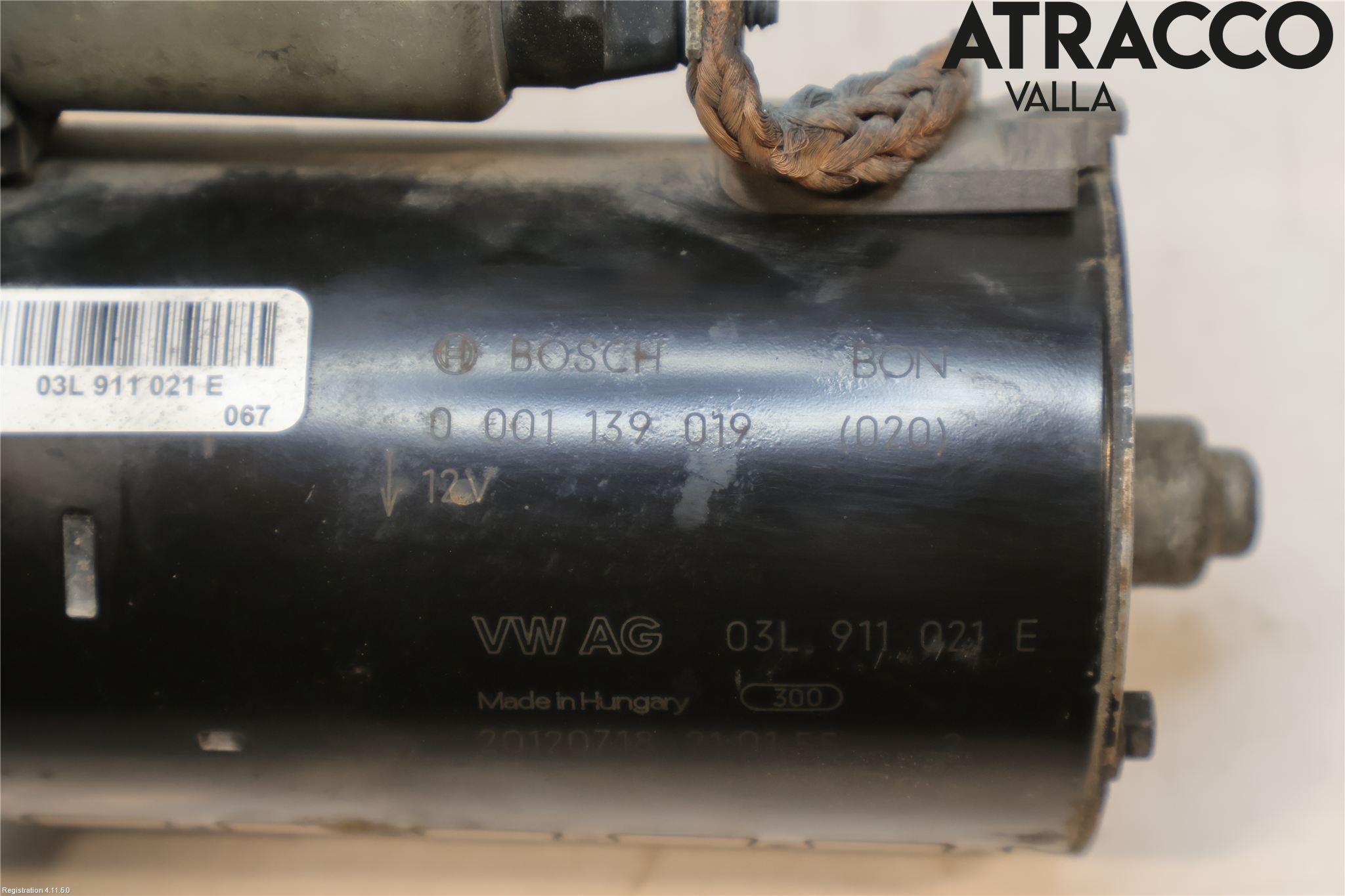 Audi A4 12-15 Startmotor Diesel