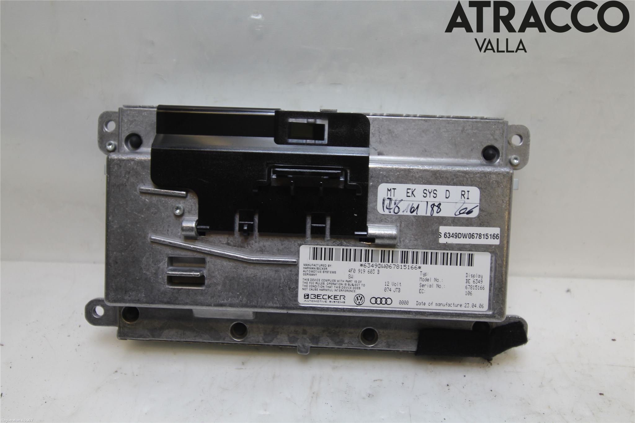 Audi A6/S6     05-11 Multifunktionsdisplay