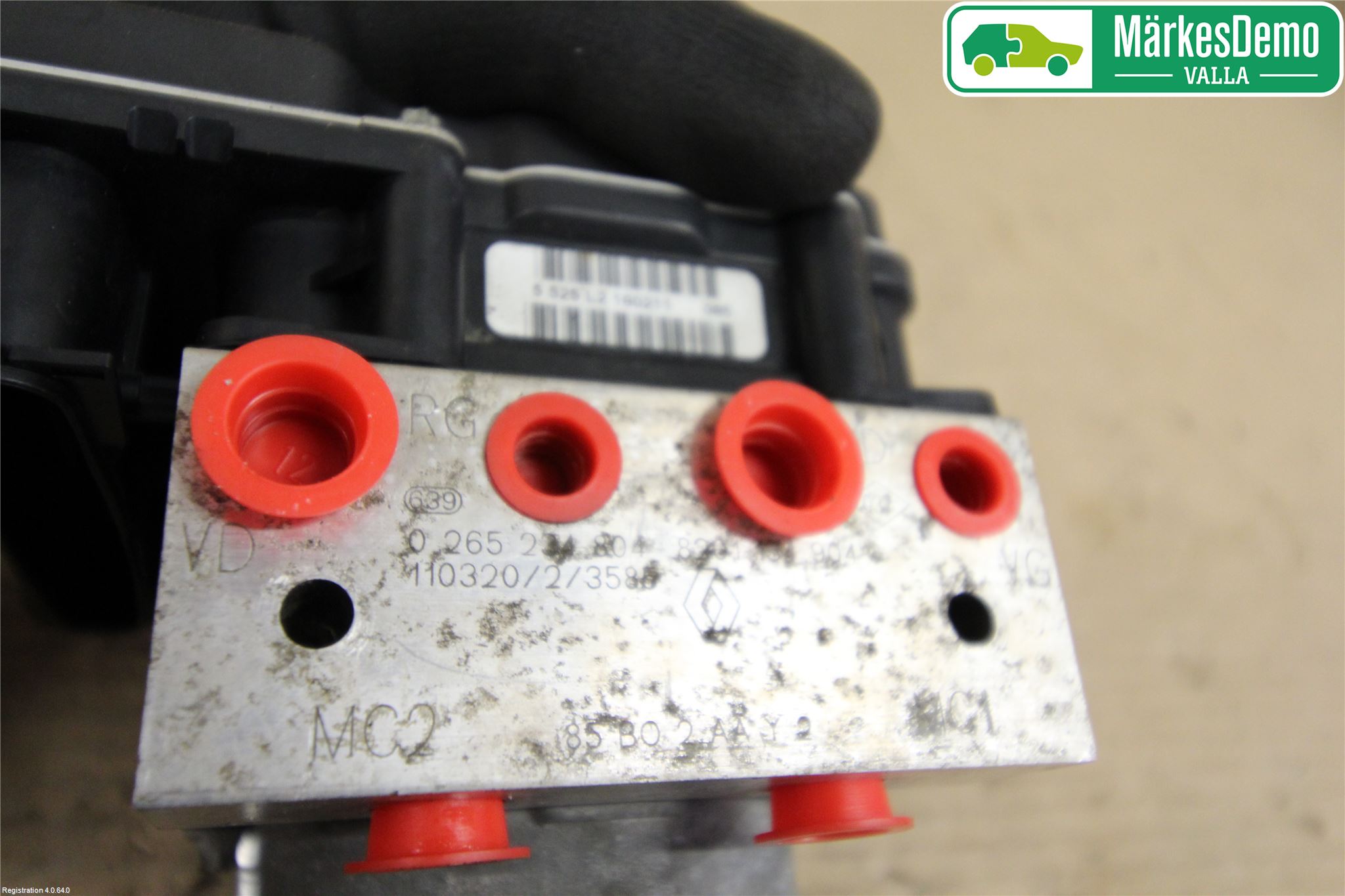 Renault CLIO III  09-12 Abs Hydraulaggregat