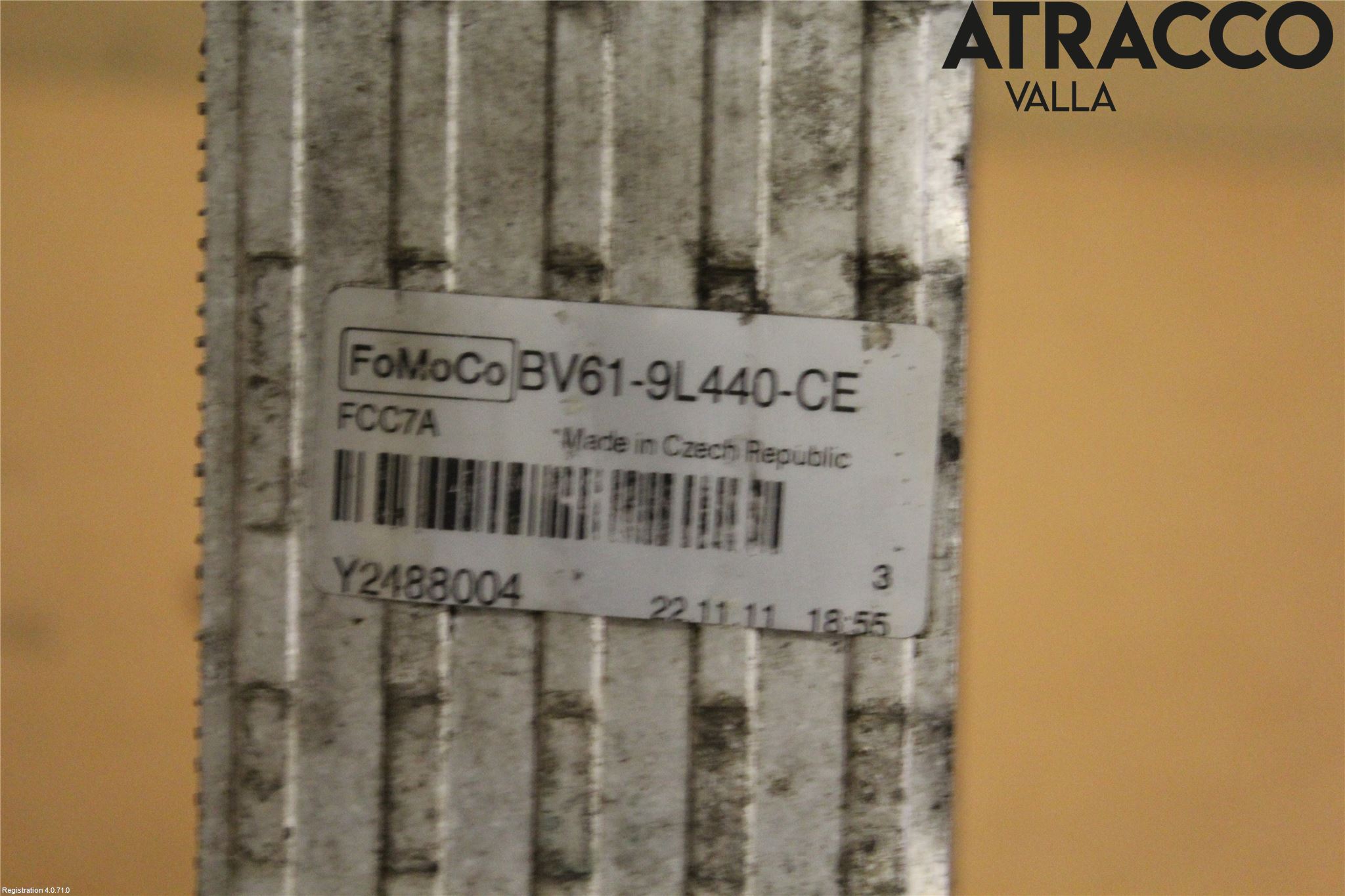 Ford FOCUS 11-14 Laddluft-Intercooler Kyl