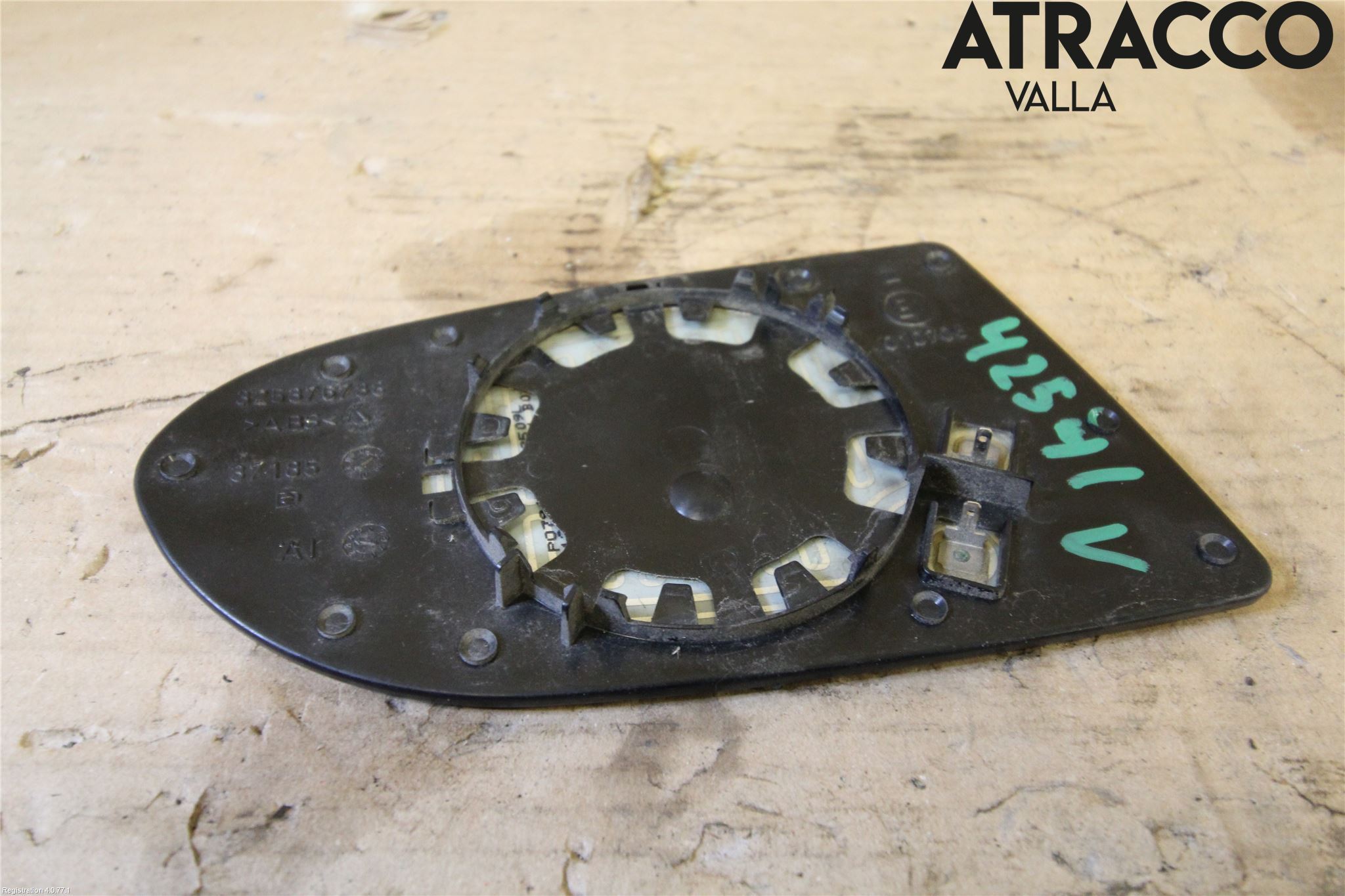 Opel ZAFIRA A 99-05 Spegelglas Vä