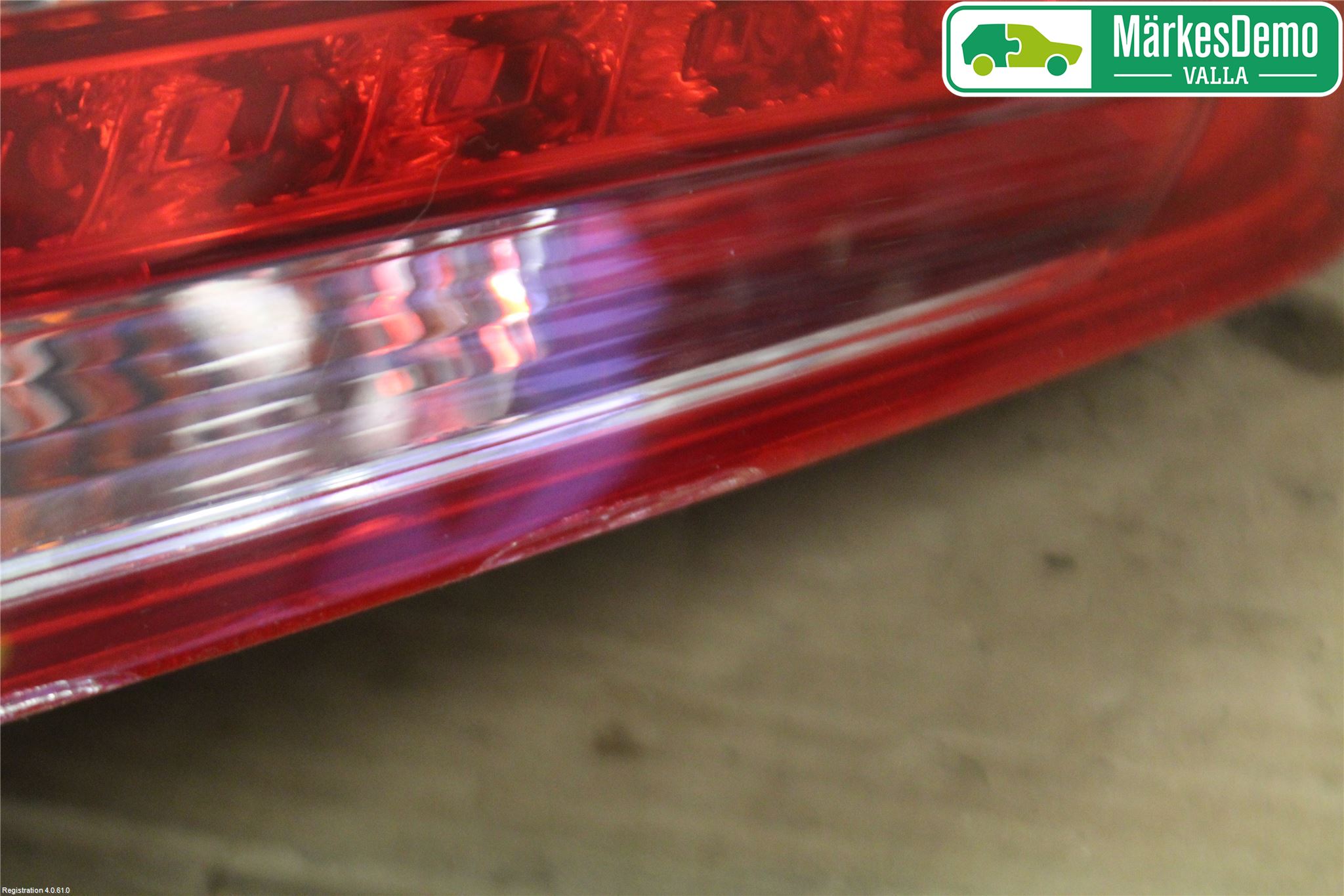 Renault LAGUNA III 08-10 Bakljus Höger